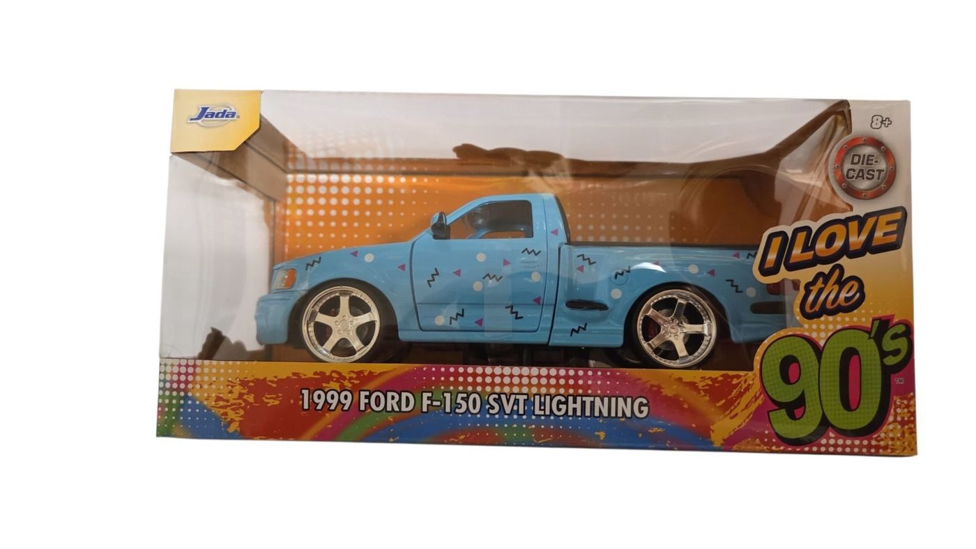 JADA Actionfigur I Love the 90s - 1999 Ford F-150 SVT Lightning 1/24th Scale