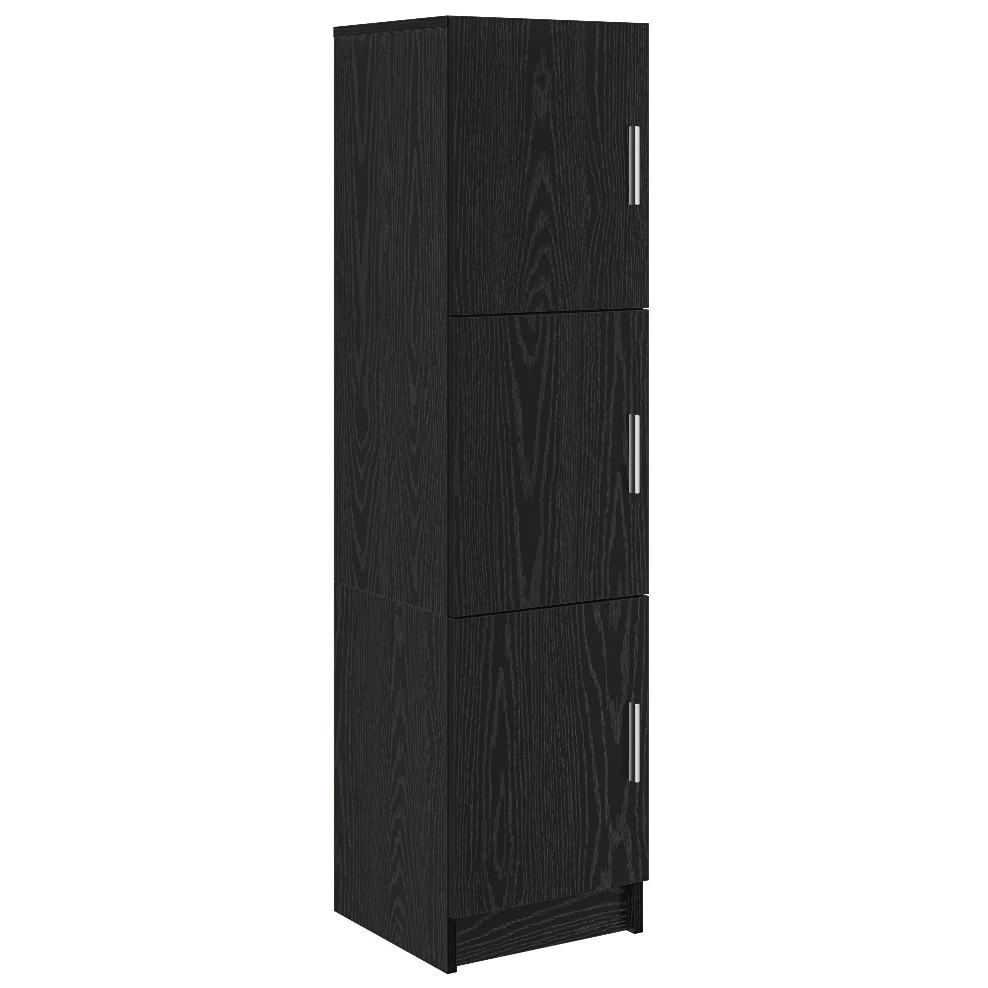 vidaXL Sideboard Schwarzes Eichen-Sideboard Schwarze Eiche günstig online kaufen