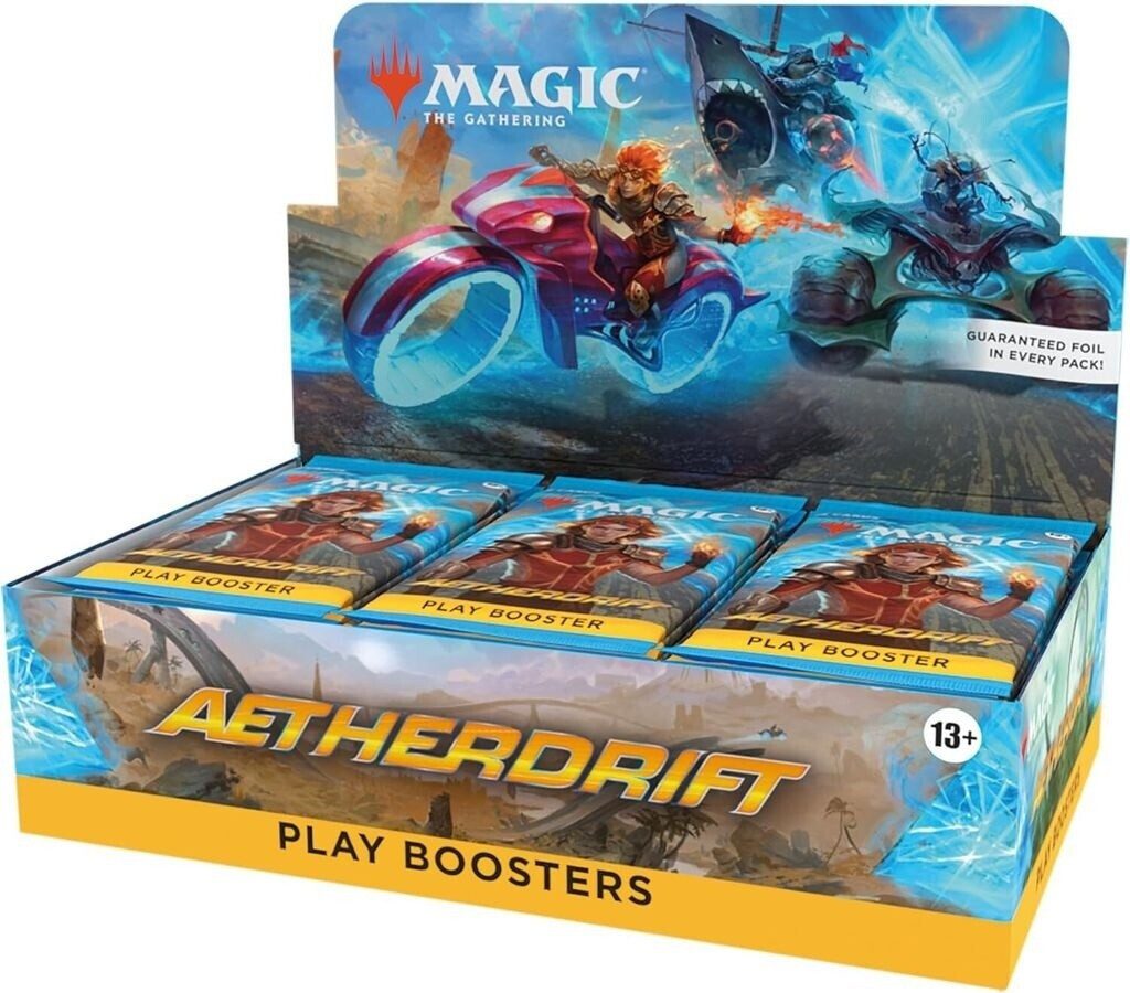 Magic the Gathering Sammelkarte Aetherdrift Play Booster Display Englisch, Includes 30 Aetherdrift-Play-Booster Packs