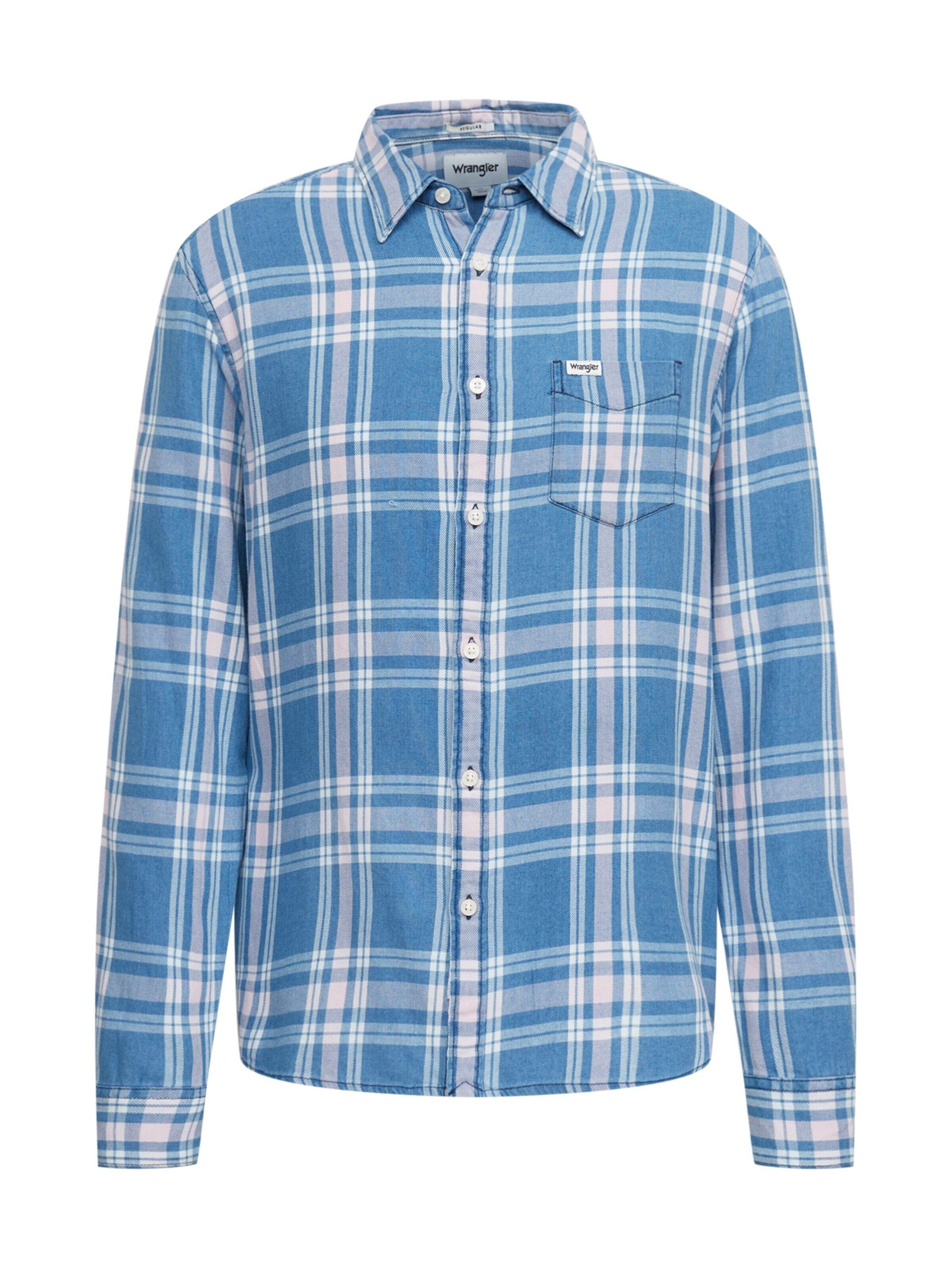 Wrangler Langarmhemd (1-tlg), Weicher Griff