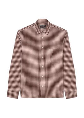 Marc O'Polo Langarmhemd aus hochwertiger Bio-Baumwolle