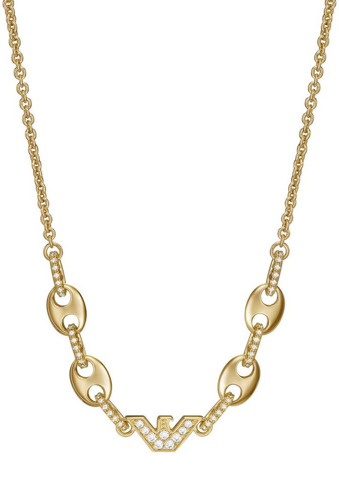 Emporio Armani Kette mit Anhänger LOGO,... Emporio Armani Kette mit Anhänger LOGO,...