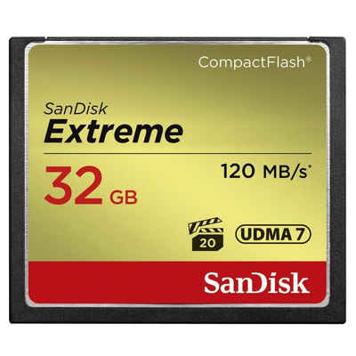 Sandisk Speicherkarte (32 GB, 120 MB/s Lesegeschwindigkeit)