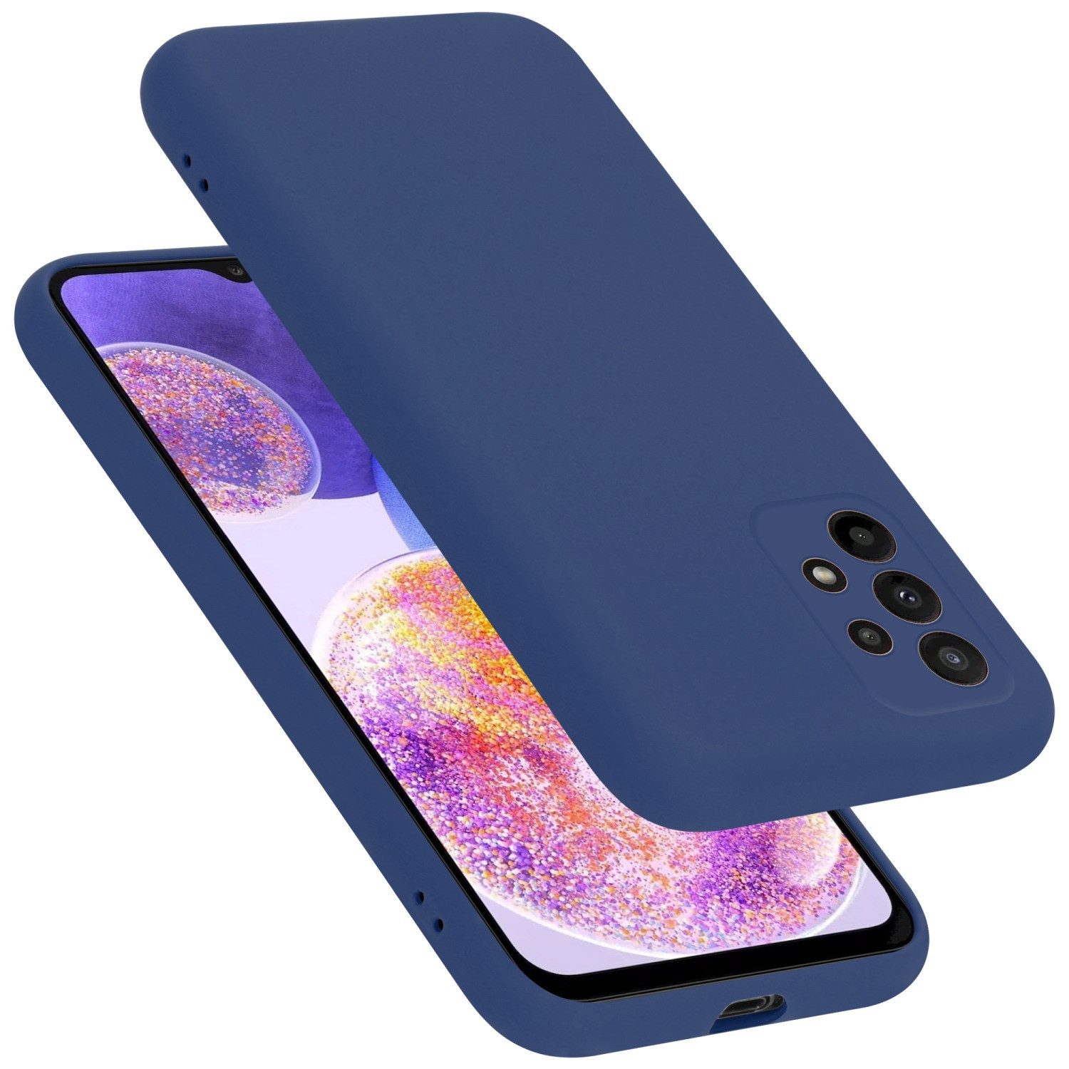 Cadorabo Handyhülle für Samsung Galaxy A23 4G / 5G Hülle Samsung Galaxy A23 4G, Flexible Hülle TPU Silikon Schutzhülle Back Cover Case