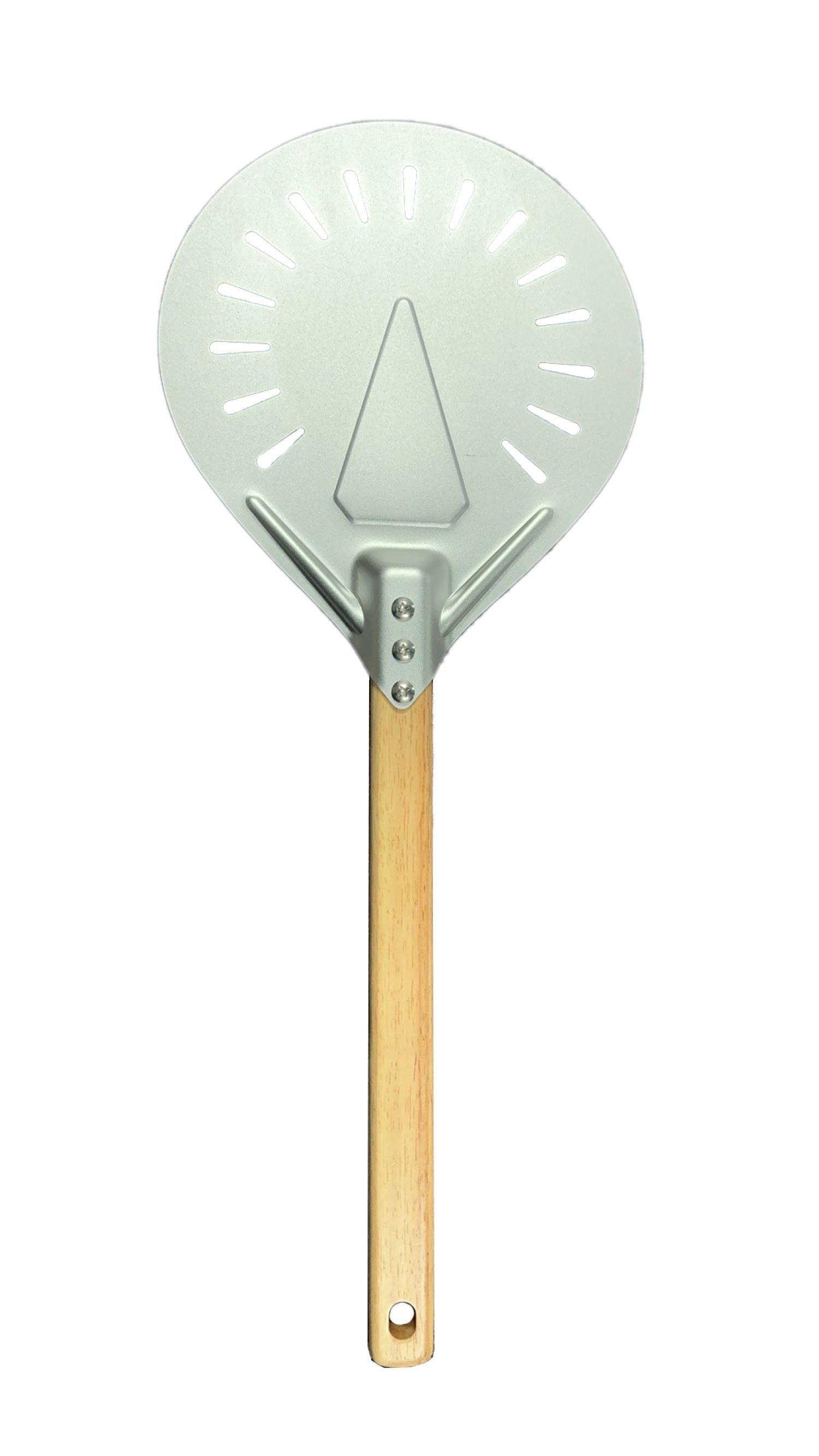 HC Home & Living Pizzaschieber HC Home & Living Aluminium Pizzaschaufel, Holzgriff