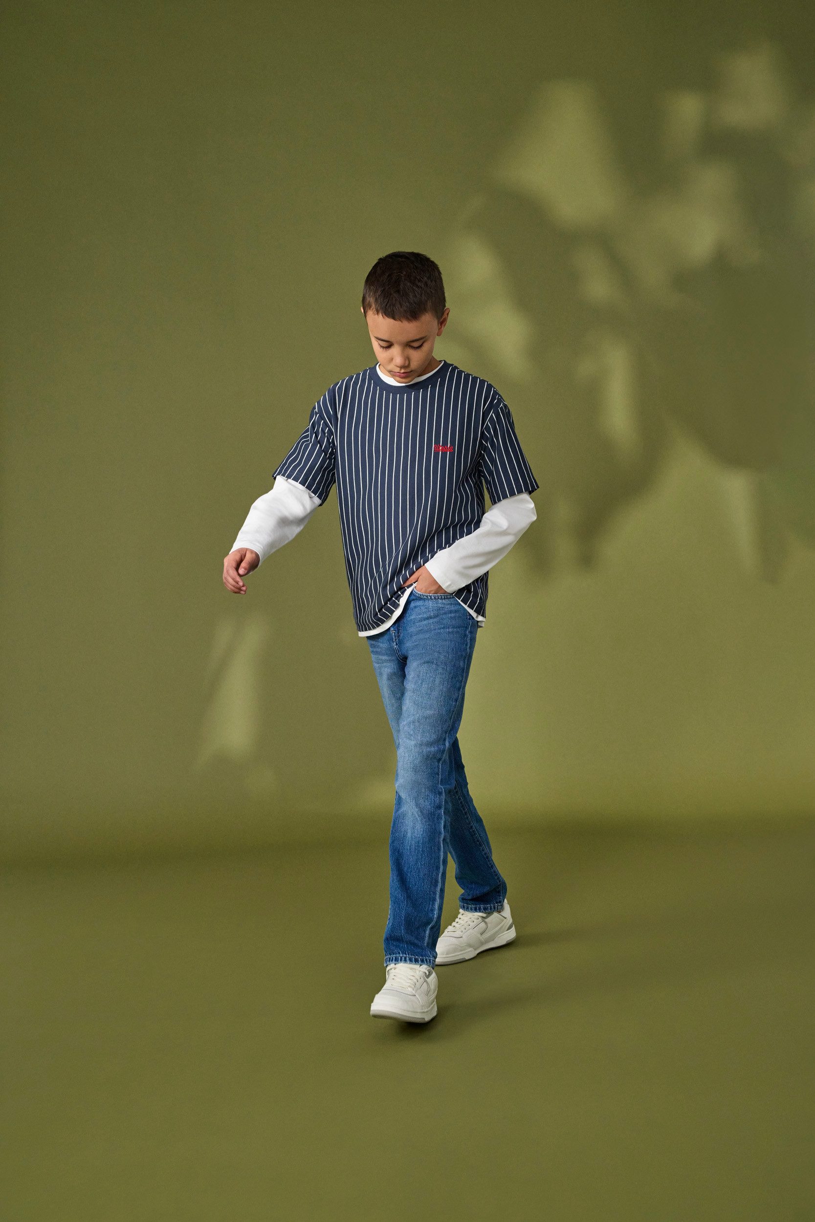 ONLY & SONS junior Straight-Jeans OSJEDGE STRAIGHT MB 2838 TAI DNM NOOS Baumwolle, regular fit – Bild 3 von 3