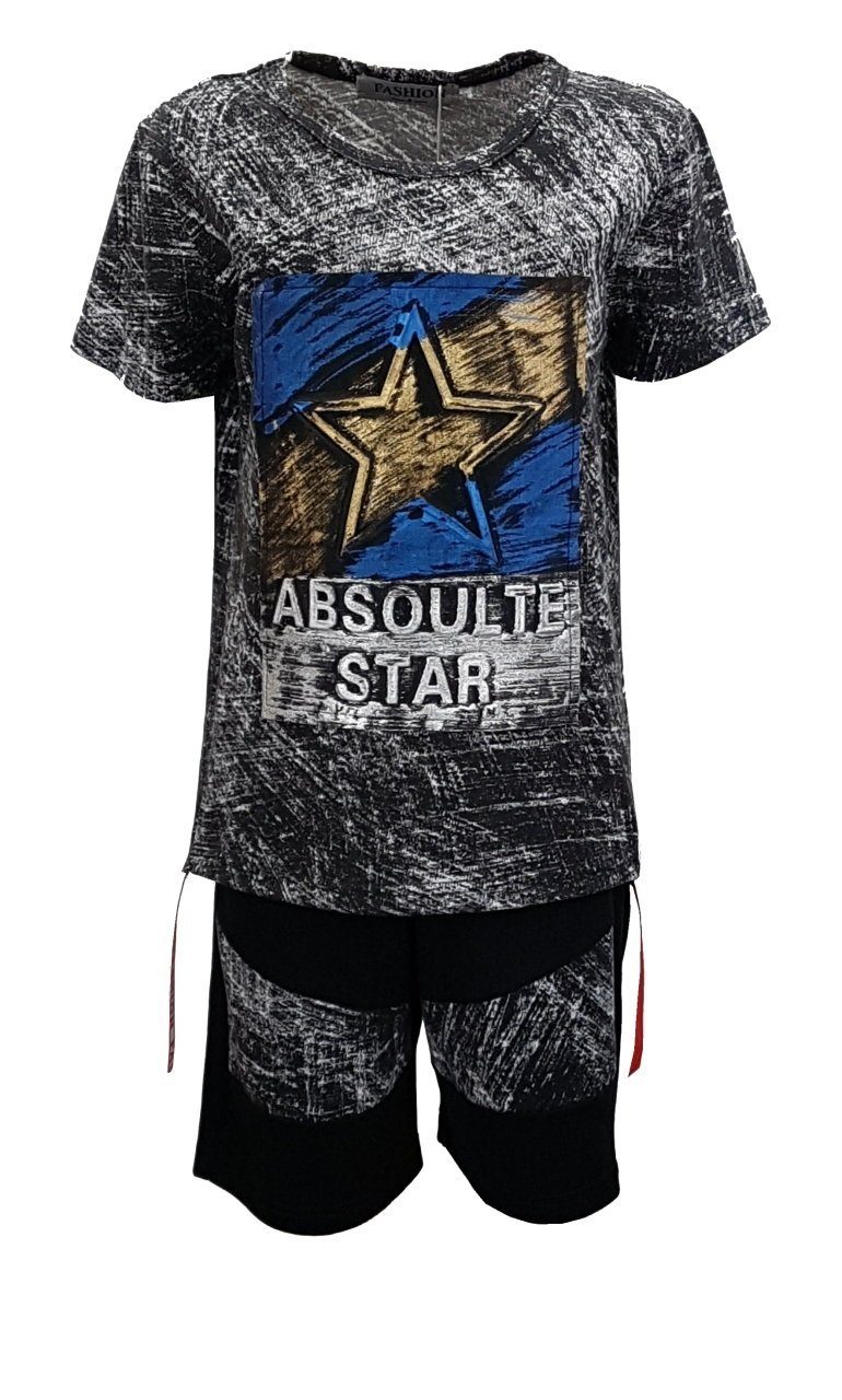 Fashion Boy T-Shirt & Shorts Jungen Sommerset, T-Shirt + Shorts, JSn60