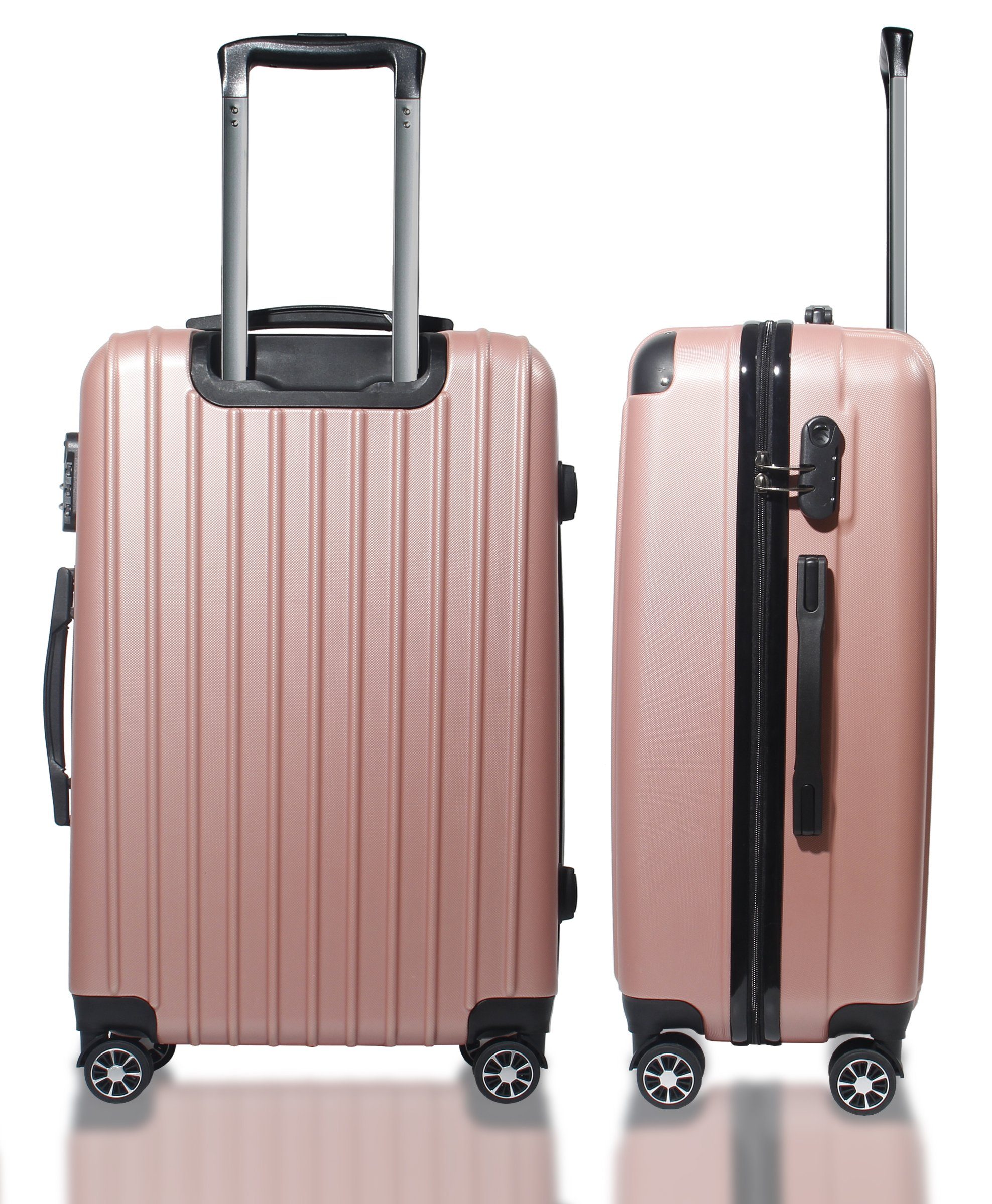 Nilpferd Hartschalen-Trolley Reisekoffer Trolley Handgepäck 4 günstig online kaufen