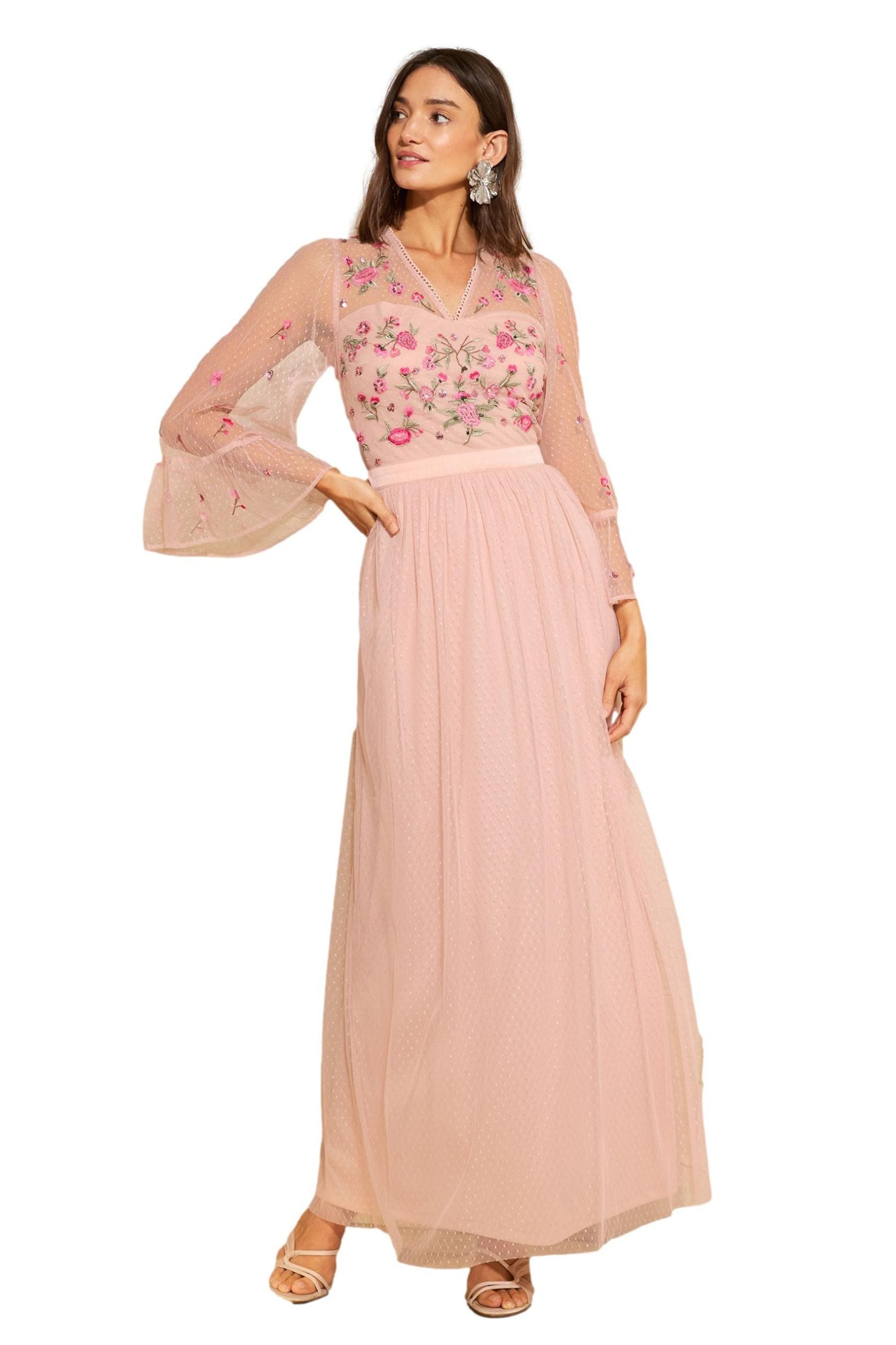 Love & Roses Maxikleid Love & Roses Maxikleid für die Brautjungfer (1-tlg)