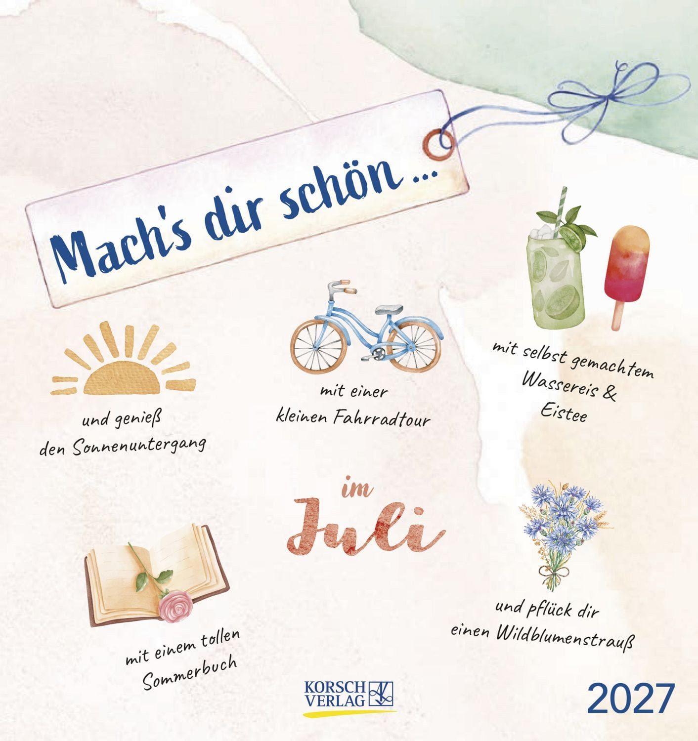 Korsch Verlag Terminplaner MachŽs dir schön 2027