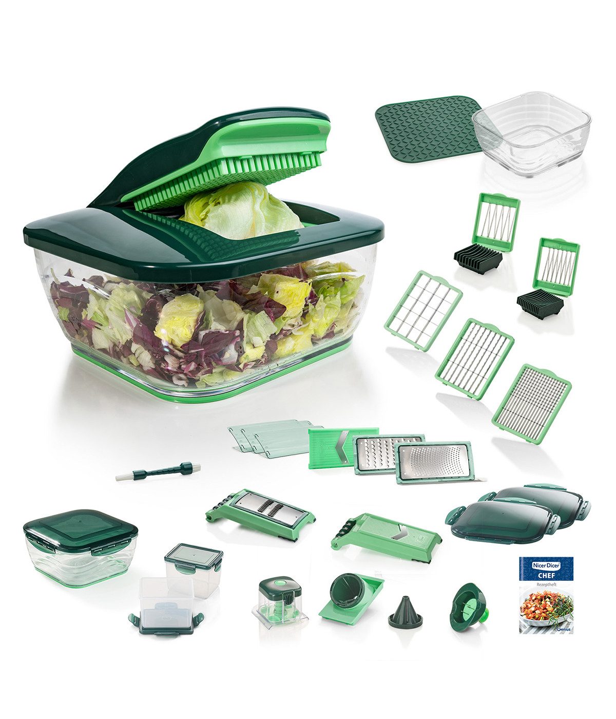 Gemüseschneider Nicer Dicer Chef 34 Teile