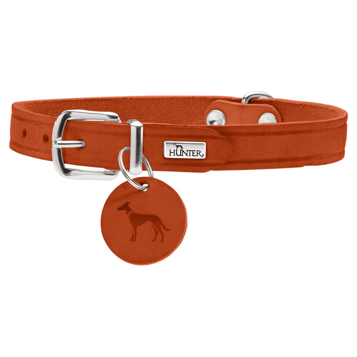 Hunter Товары для животных Hunde-Halsband Halsband Aalborg orange