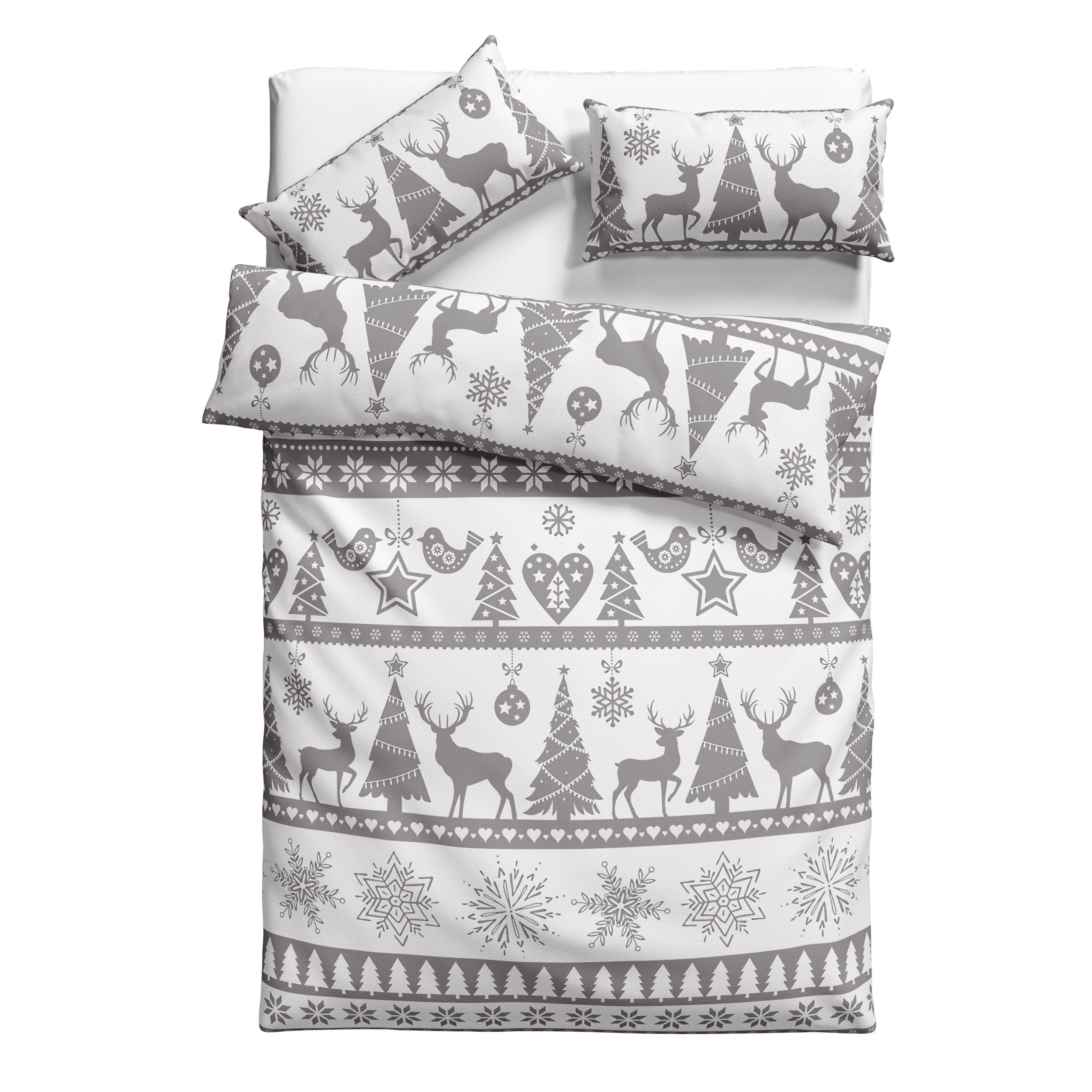 OTTO home Bettwäsche Sindbad in Gr. 135x200 oder 155x220 cm, ideal für Weih günstig online kaufen