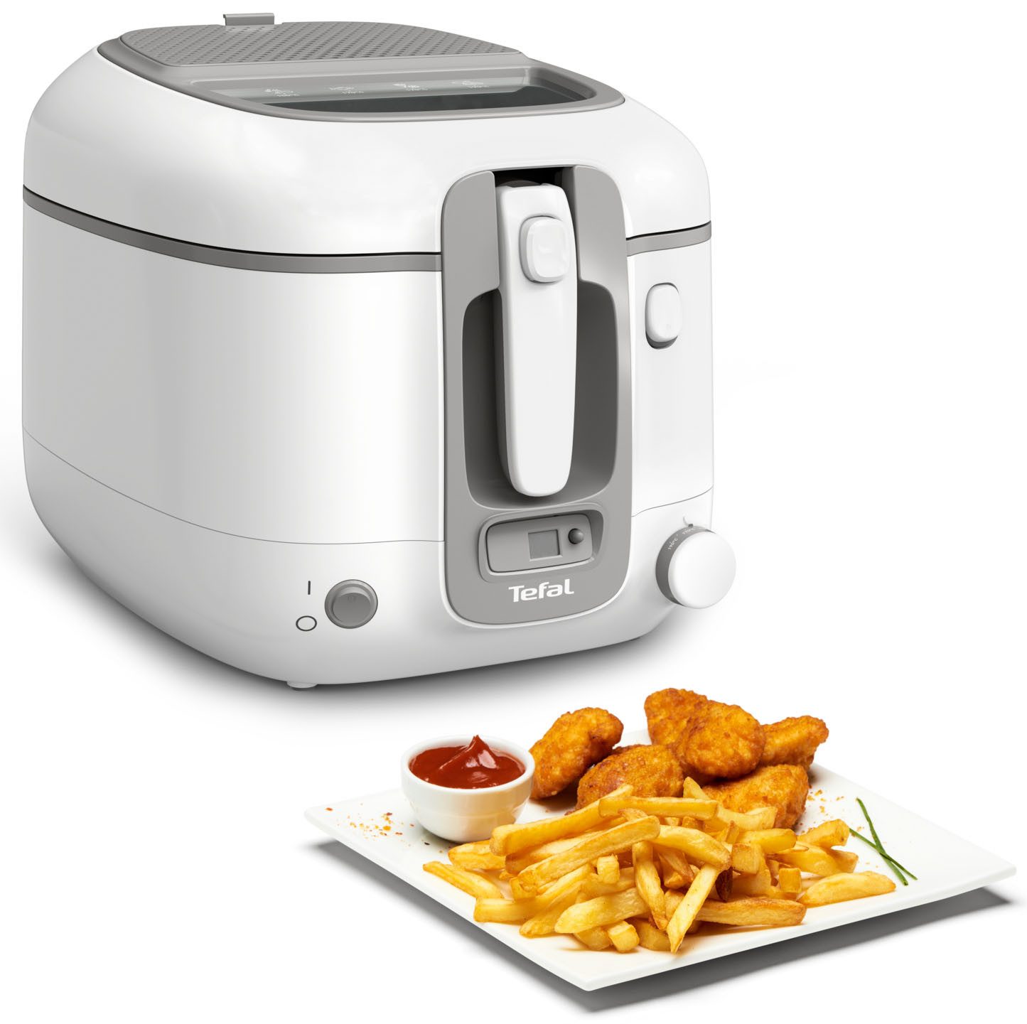 Fritteuse Super Uno, XL Kapaziät, bis zu 6 Personen, weniger Frittiergerüche