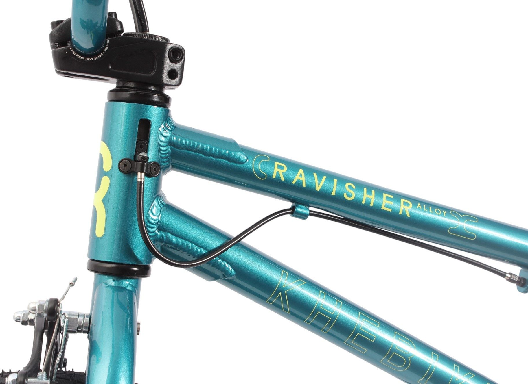 KHEbikes BMX bike KHE RAVISHER LL 18", 8.6 kg, aluminum frame, 360° rotor, U-brake, 1 gear