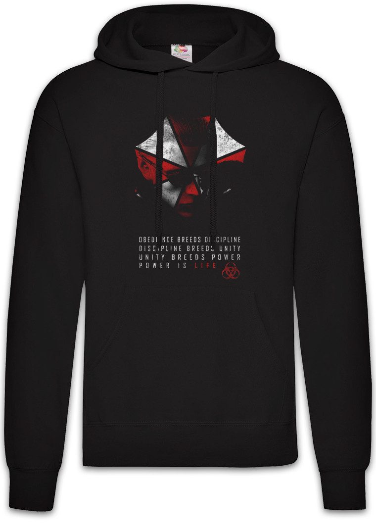 Urban Backwoods Hoodie Wesker Umbrella Herren Hoodie Resident Corporation Corp Evil Logo Dead (1-tlg) Zombie Game Kult Nemesis