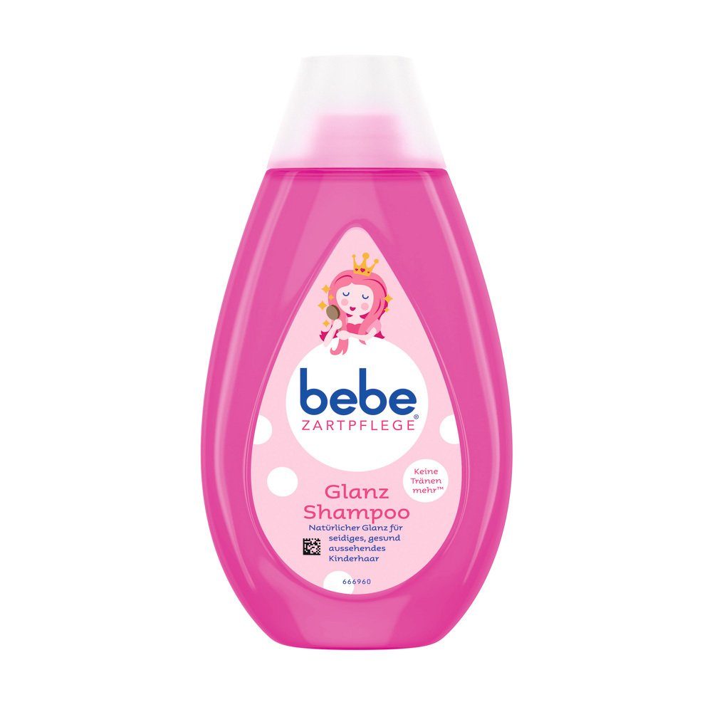 bebe Haarshampoo Zartpflege Glanzshampoo - 300ml | Haarshampoos