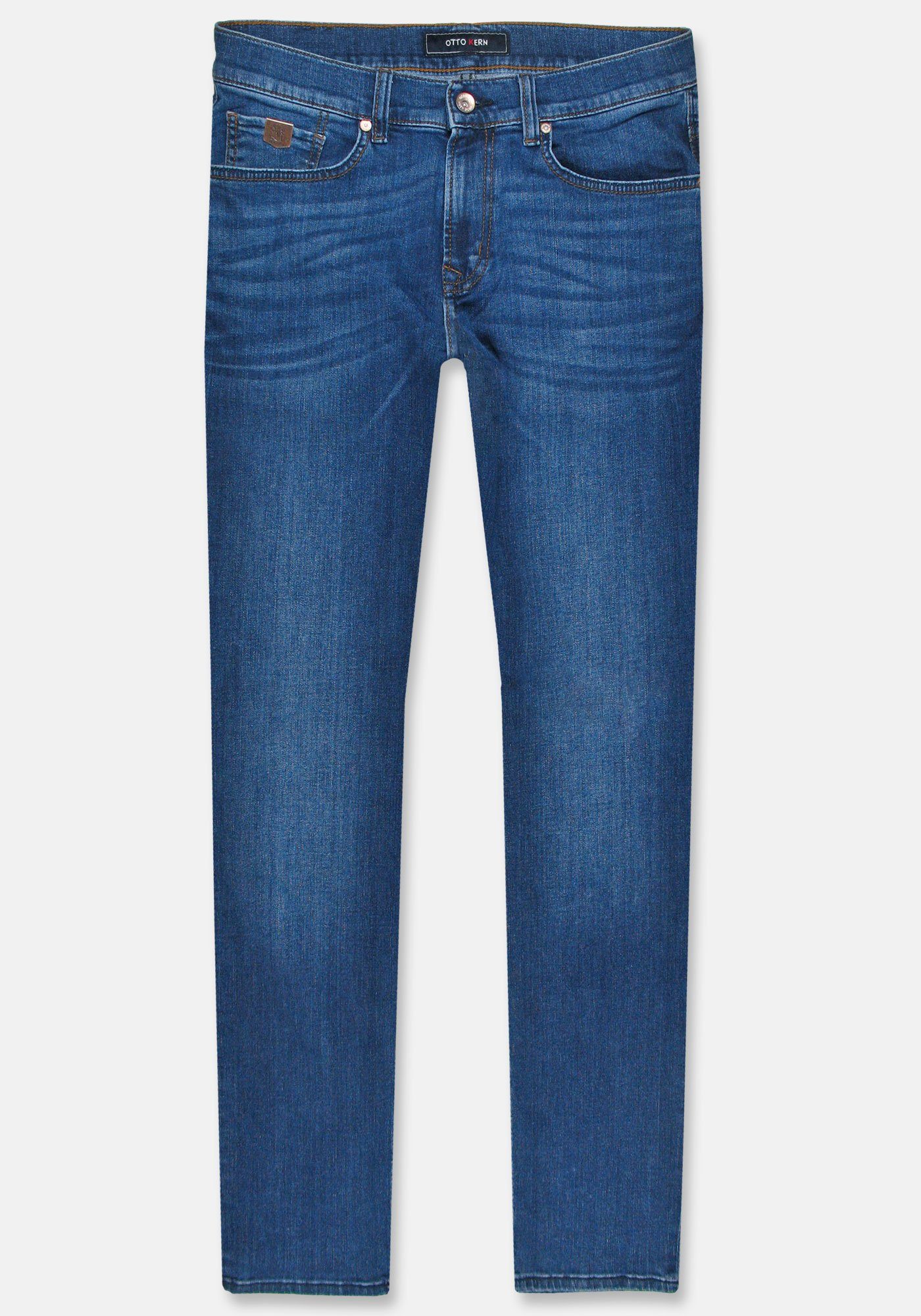 Extrem beliebter Klassiker Otto Kern Kern 5-Pocket-Jeans John Pure Blue Ocean Denim Flex