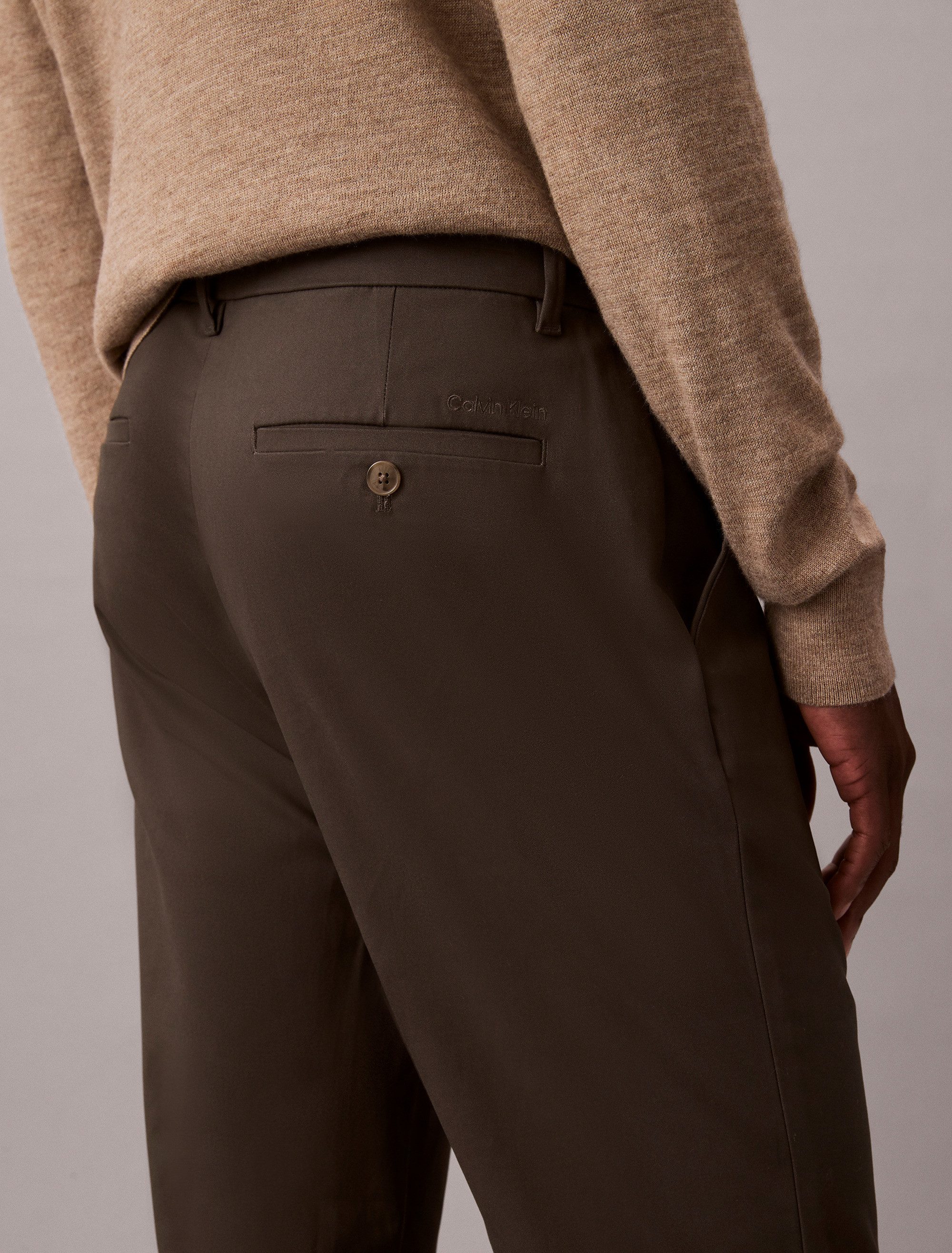 Calvin Klein Chinohose SLIM SATEEN CHINO günstig online kaufen