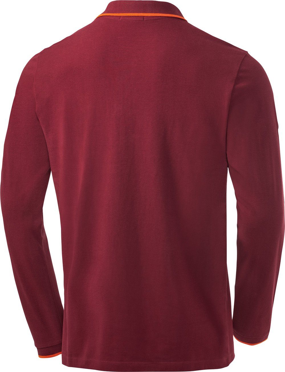 Chiemsee Langarm-Poloshirt aus formstabilem Baumwoll-Piqué