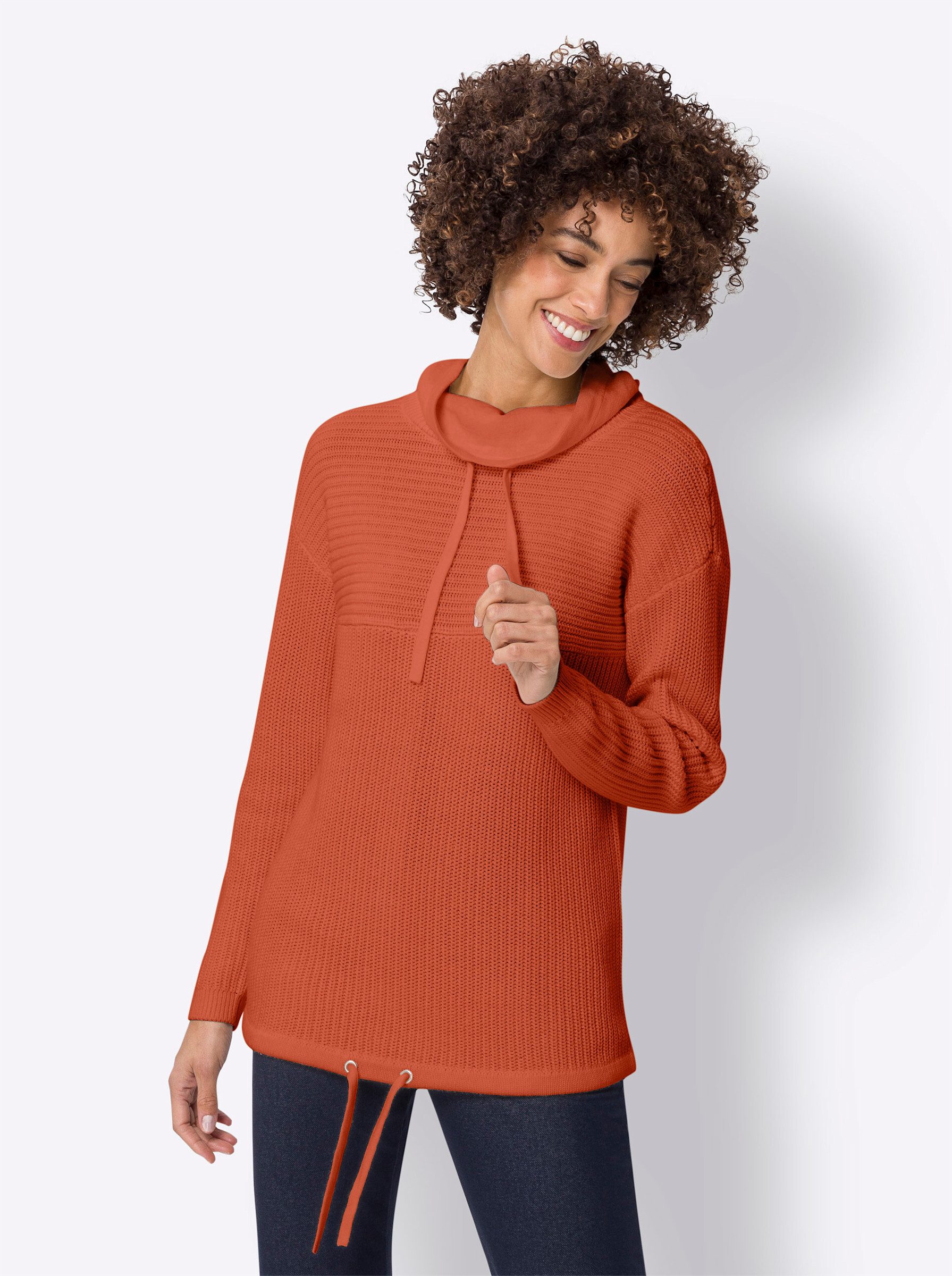 Strickpullover Langarm-Pullover
