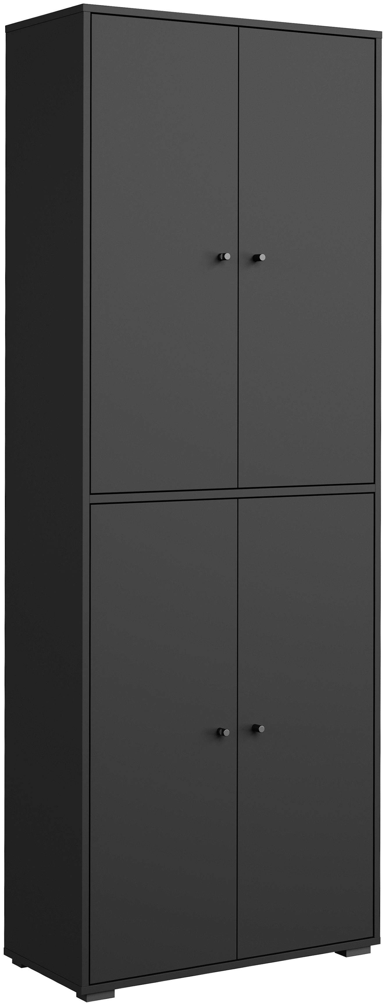 Home affaire Schuhschrank Schuhkommode Dino Flurschrank mit verstellbaren Einlegeböden, BxHxT: 70 × 190 × 33 cm
