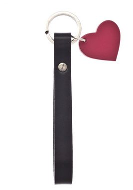 Vanzetti Ledergürtel (Set) Schlüsselanhänger mit kleinem Herzanhänger