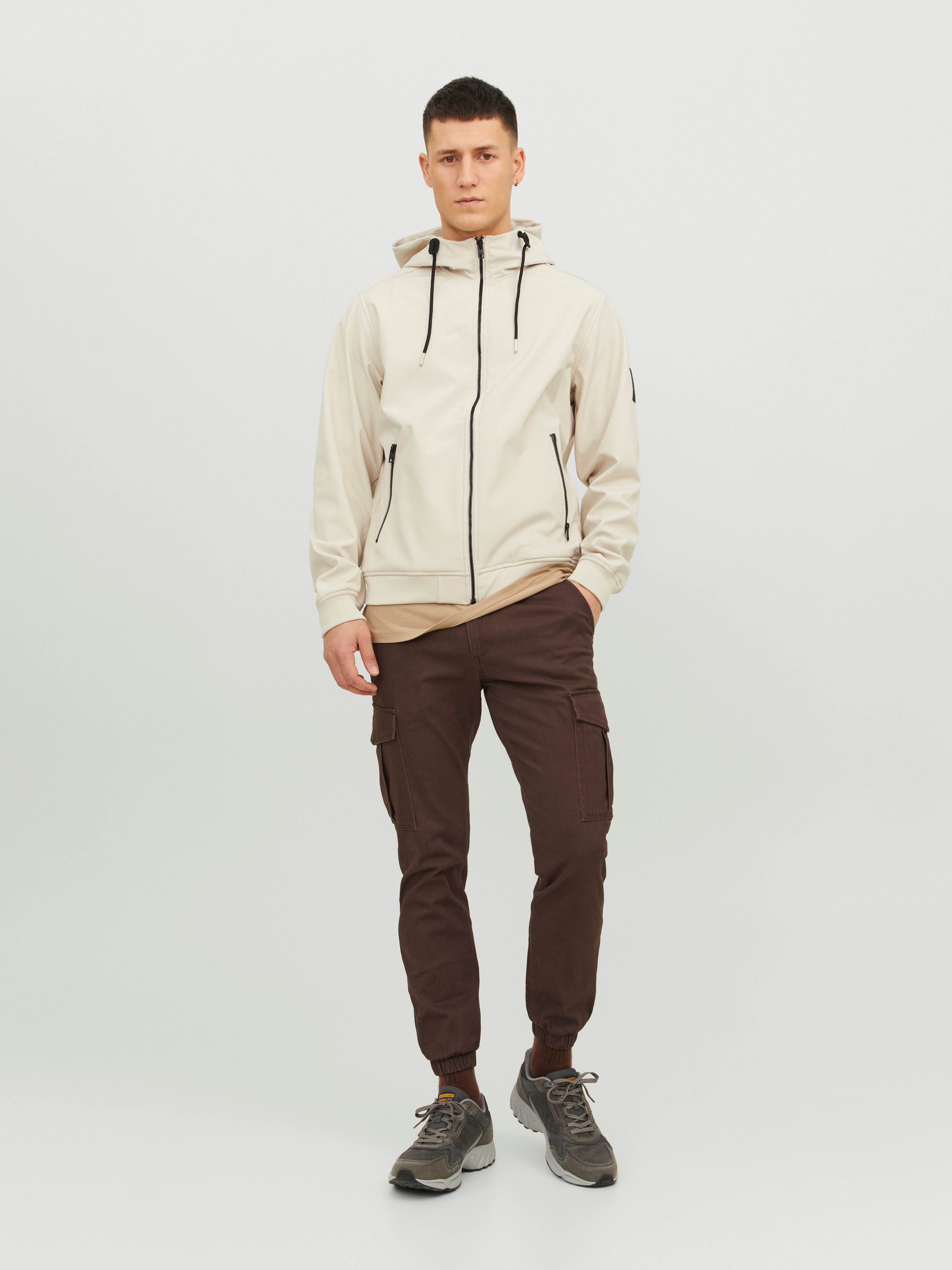 Jack & Jones Softshelljacke JJEBASIC mit wasserabweisender Funktion Kunstfaser, regular fit