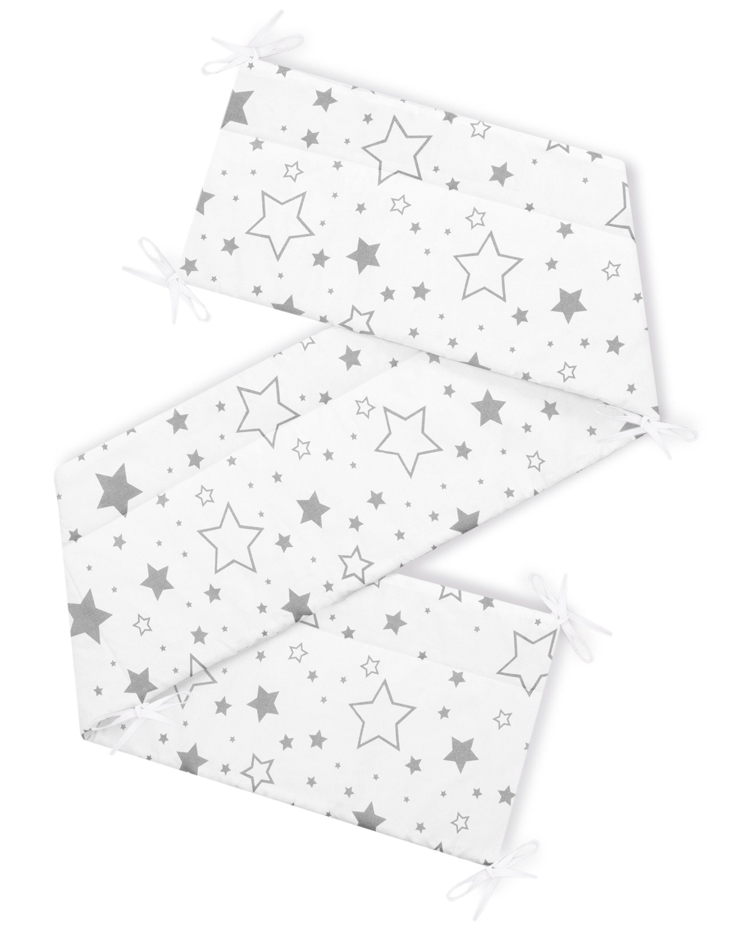 Amilian Bettnestchen - Bettumrandung Kopfschutz 180x30 günstig online kaufen