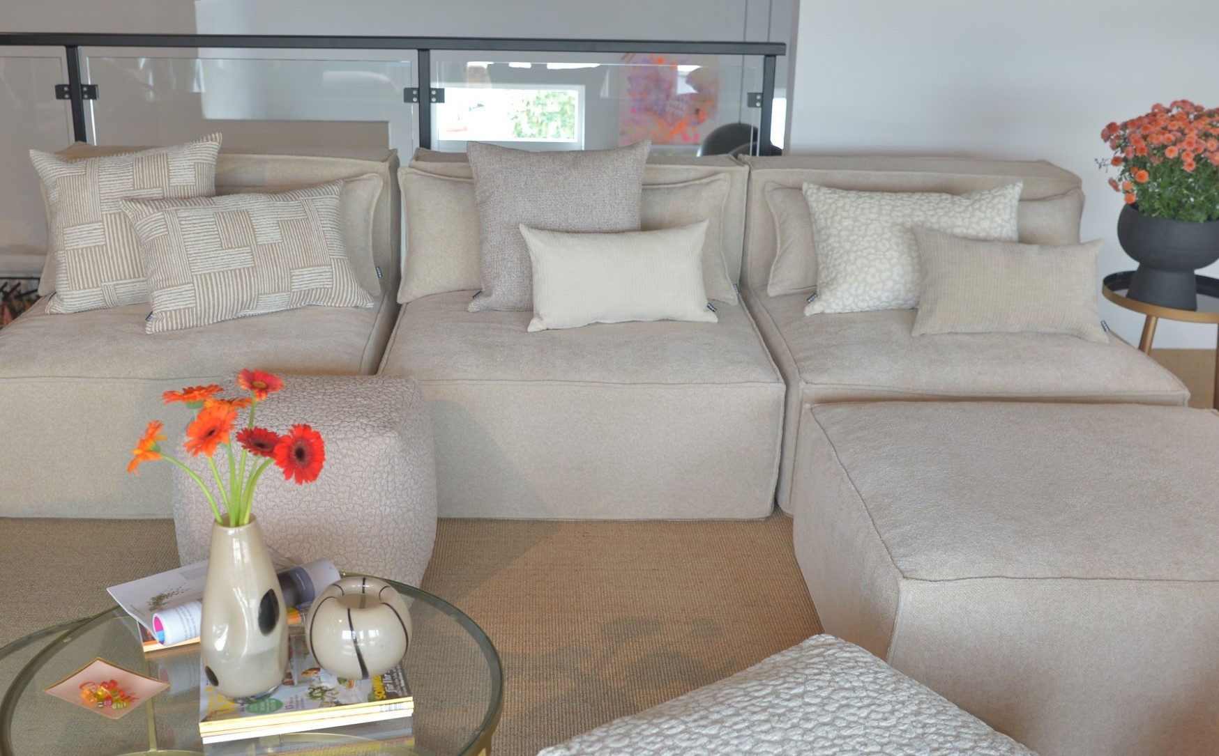 H.O.C.K. Bodenkissen Jonny, Cordkissen inkl. Füllung, günstig online kaufen