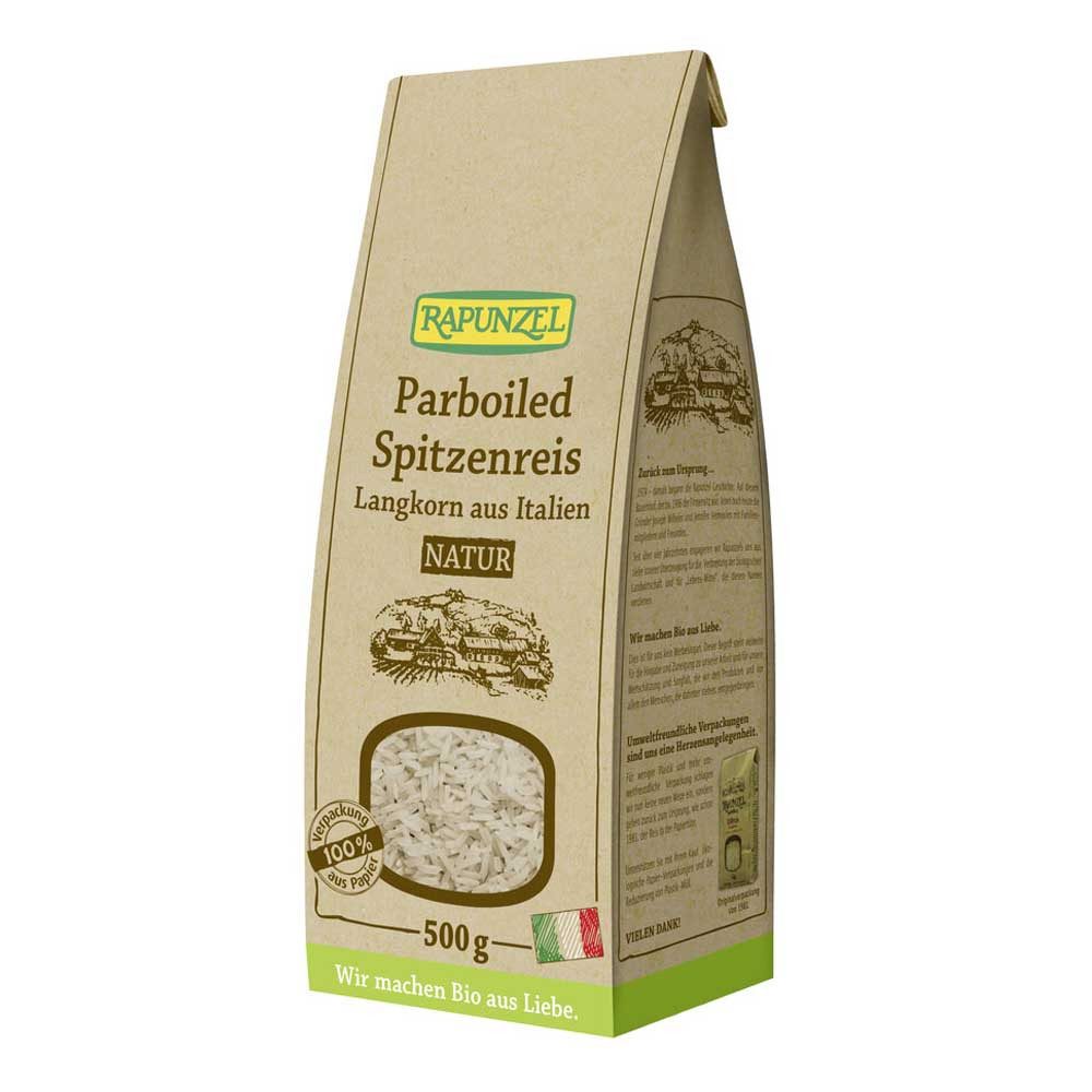 Rapunzel Reis Parboiled Langkorn Reis natur 500g