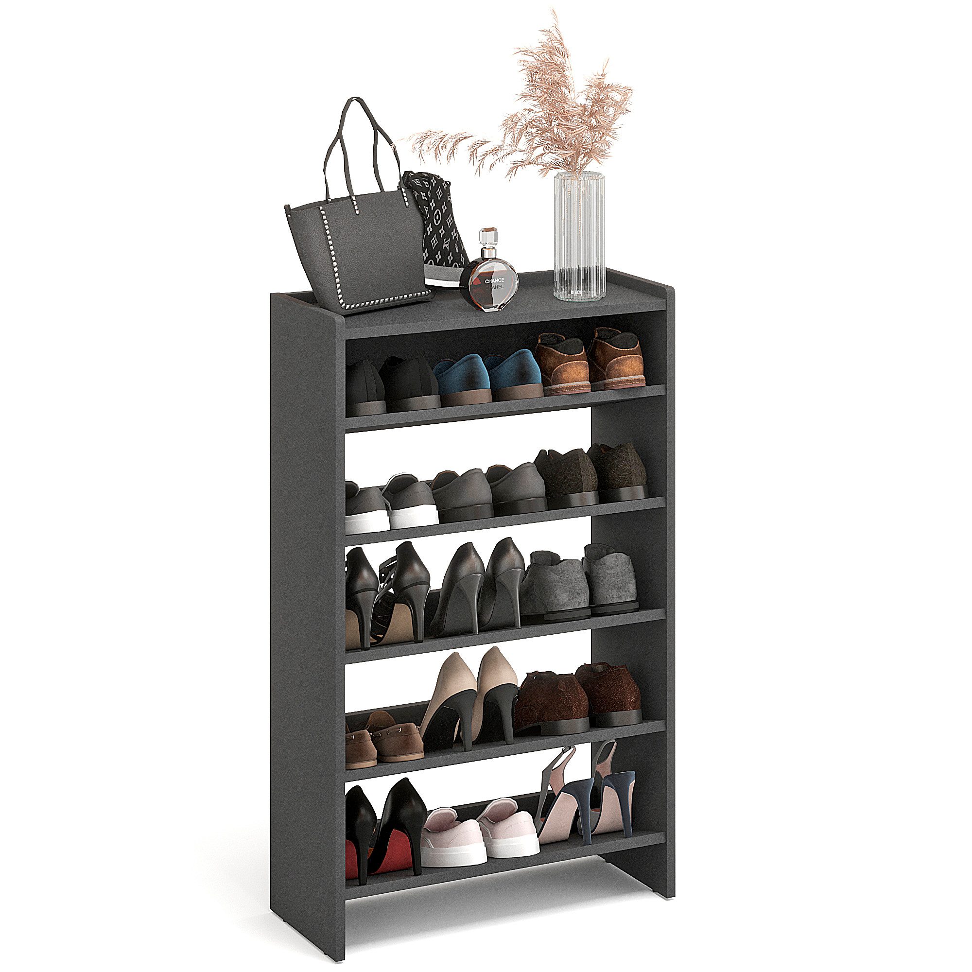 KOMTO Schuhregal Elexis 5 Schmal - günstig online kaufen
