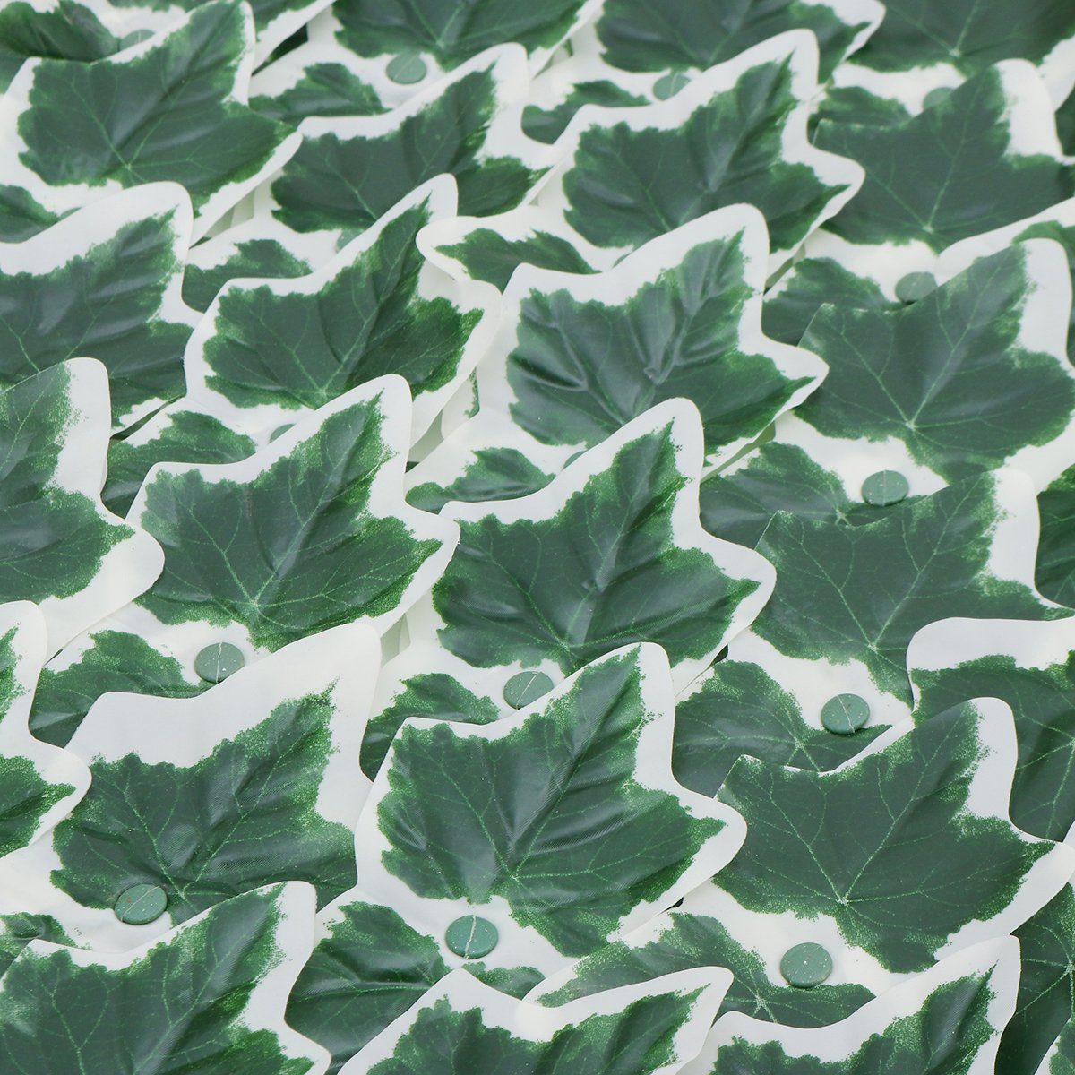 Kunstpflanze H81529, Insma, 3x0,5 künstliche 4 Blättermatte von A m Stk. Grün Garten Typen Pflanzen Efeu Typ Hängend 1 Blatt Balkon Hecke Wand