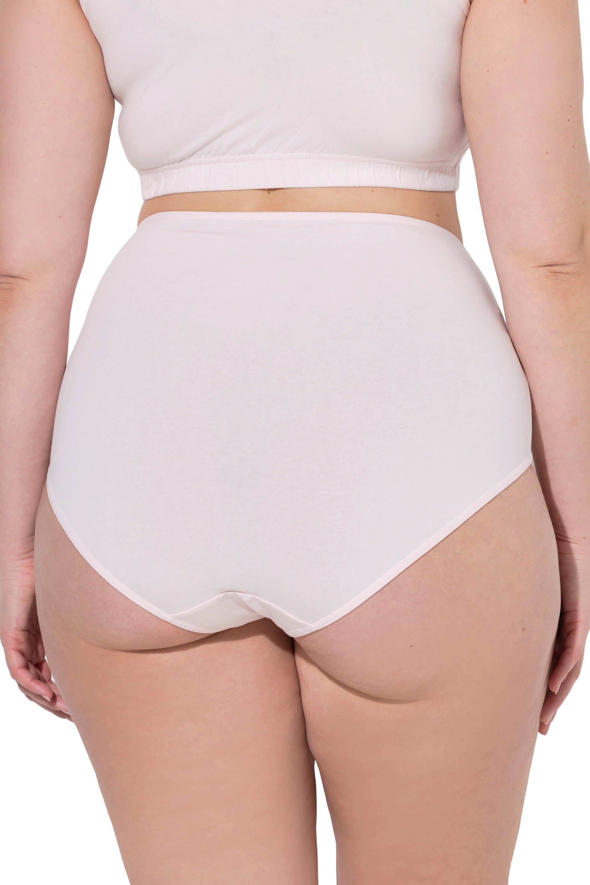Ulla Popken Maxislip Maxislips 5er-Pack Muster/einfarbig