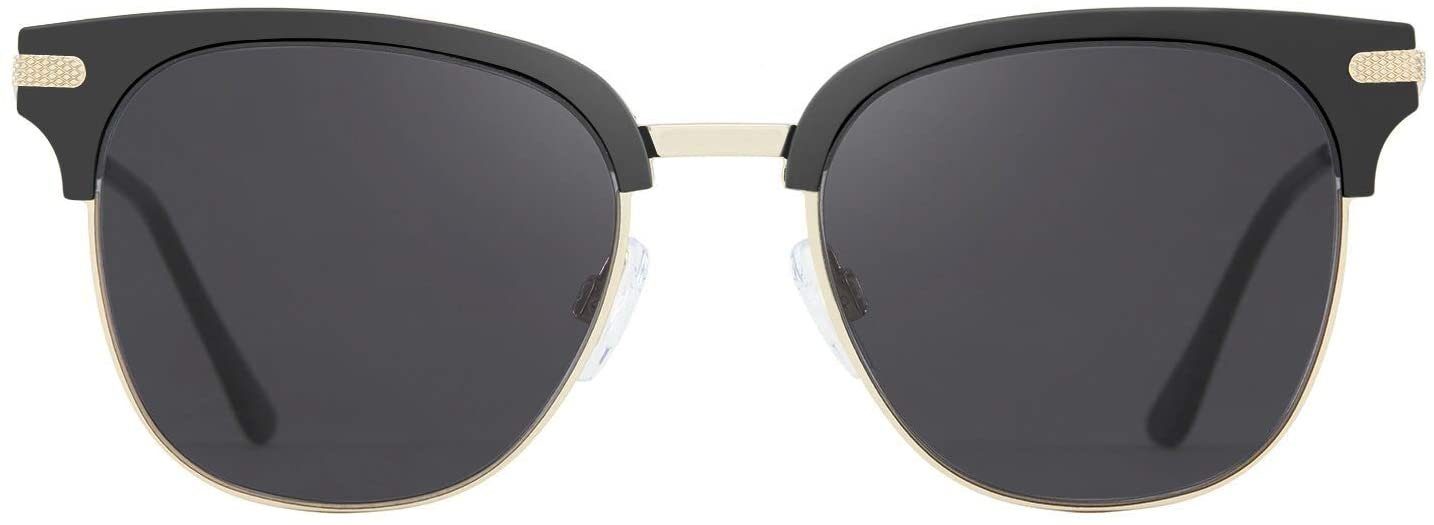 Luxear Sonnenbrille Damen Retro Sunglasses Verlaufsglas Metallbügeln