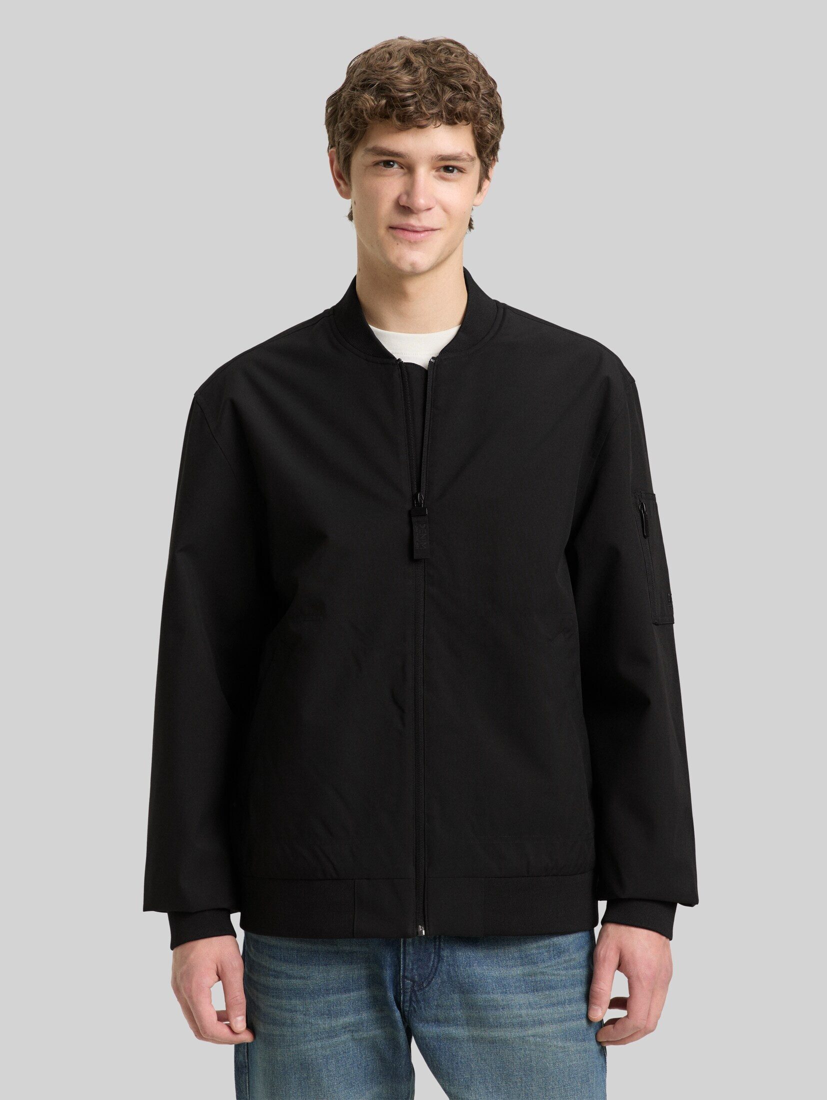 TOM TAILOR Denim Winterjacke Jacken Bomberjacke aus wasserabweisendem Material
