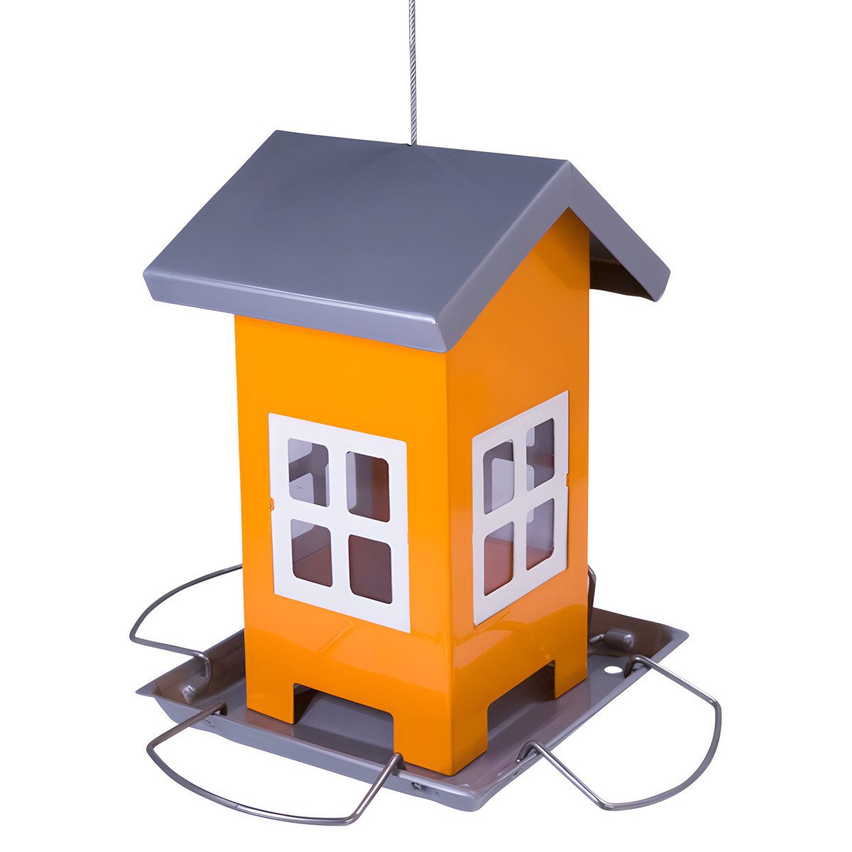 Vogelhaus Futterhaus Alis orange
