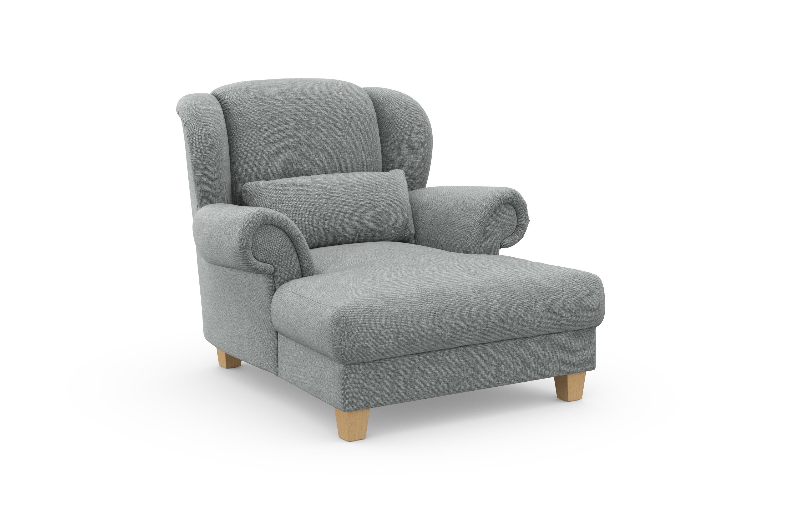 softem, Queenie Home Loveseat Design, inkl. affaire mit zeitloses weichem (1-St), Loveseat Zierkissen Sitzkomfort,