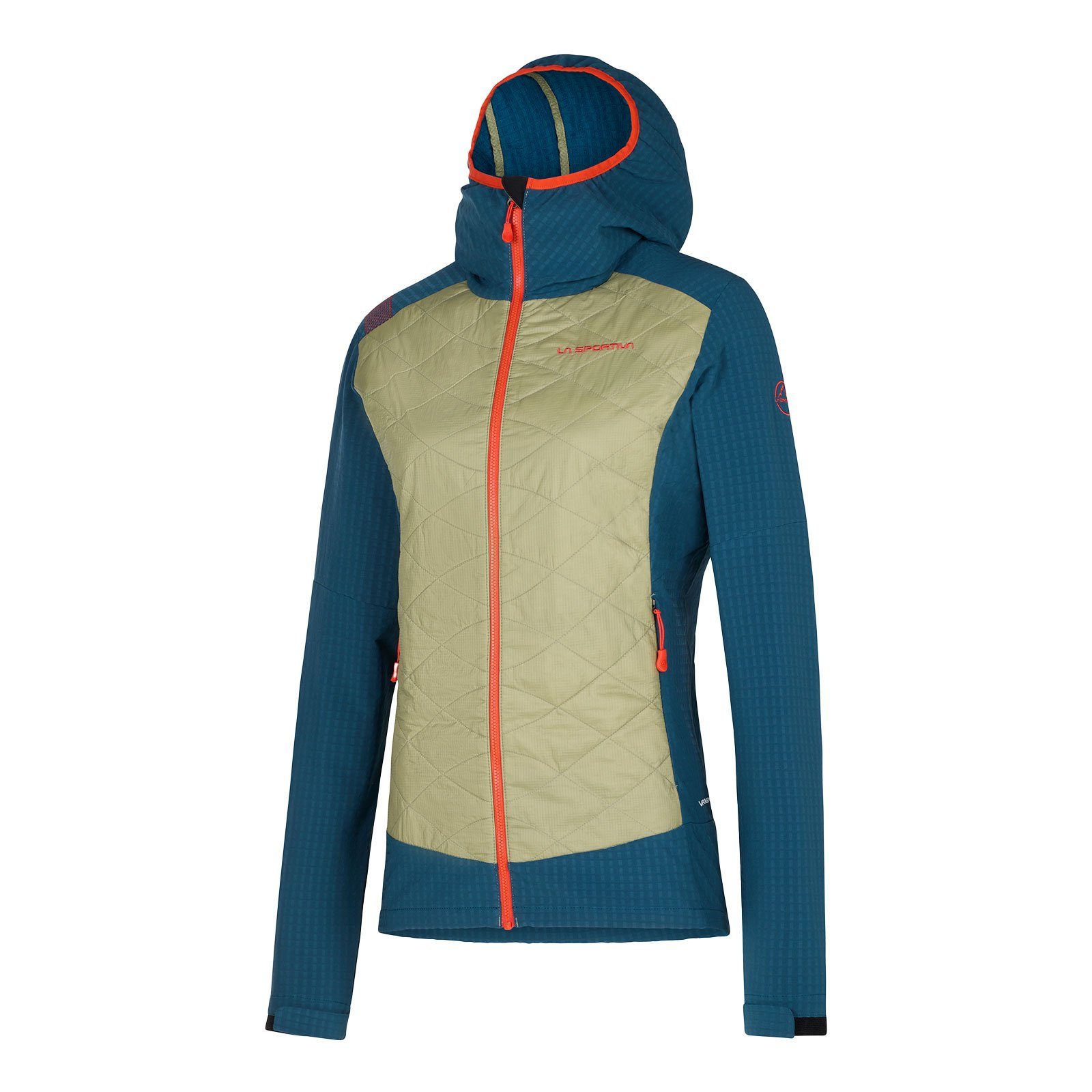 La Sportiva Outdoorjacke Kap Hybrid Hoody W mit Vapovent™-Konstruktion