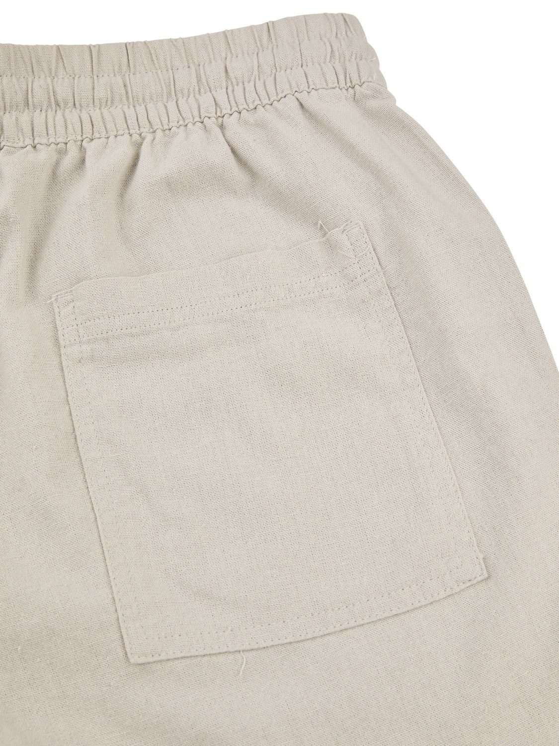 DENIMFY Sweatshorts Damen Leinen Shorts DFAlessia Regular Fit Leinenshorts mit Kordelzug – Bild 4 von 4