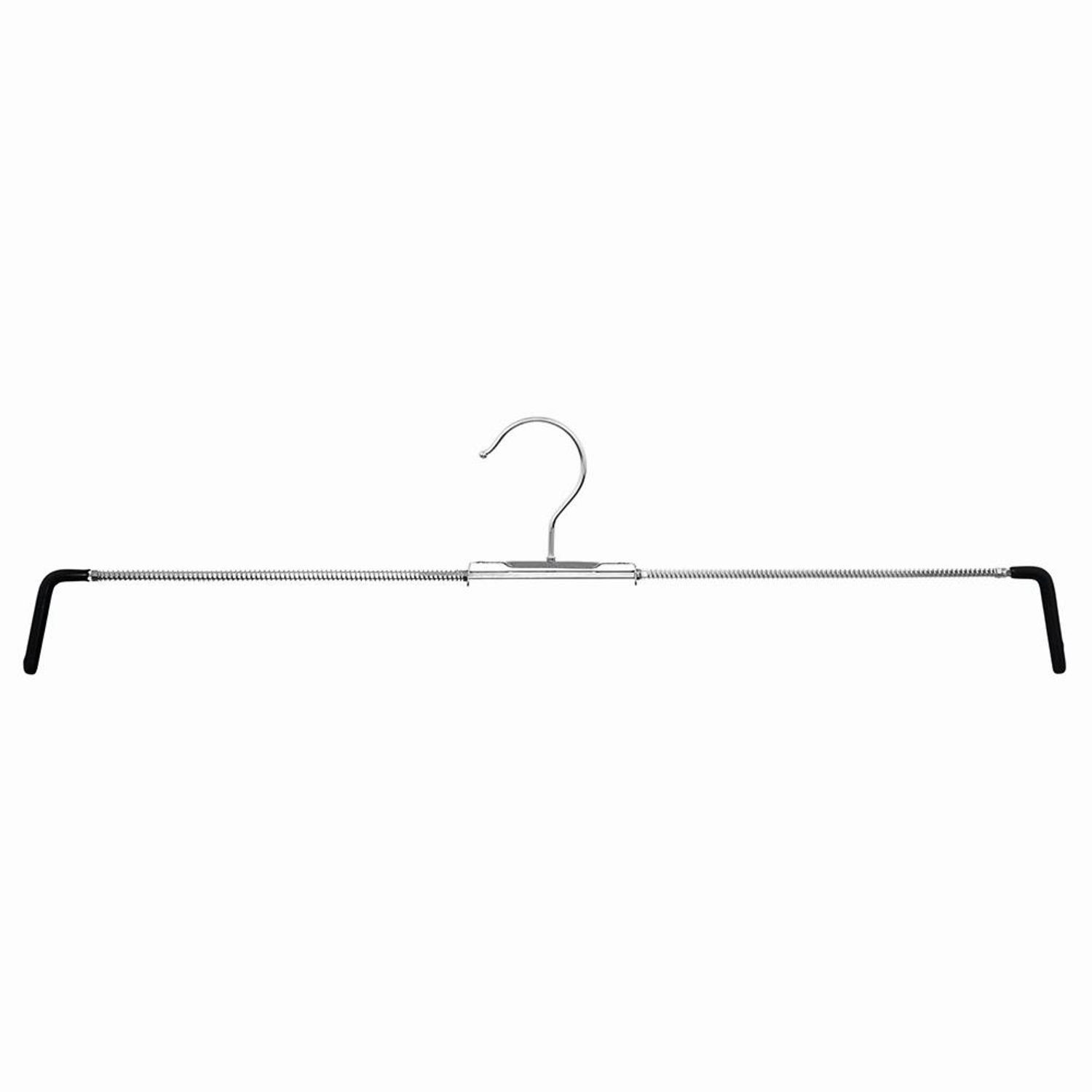 Rudolf Weber Kg Kleiderbügel Rockspanner schwarz 26-50 cm, 2er-Pack Metall