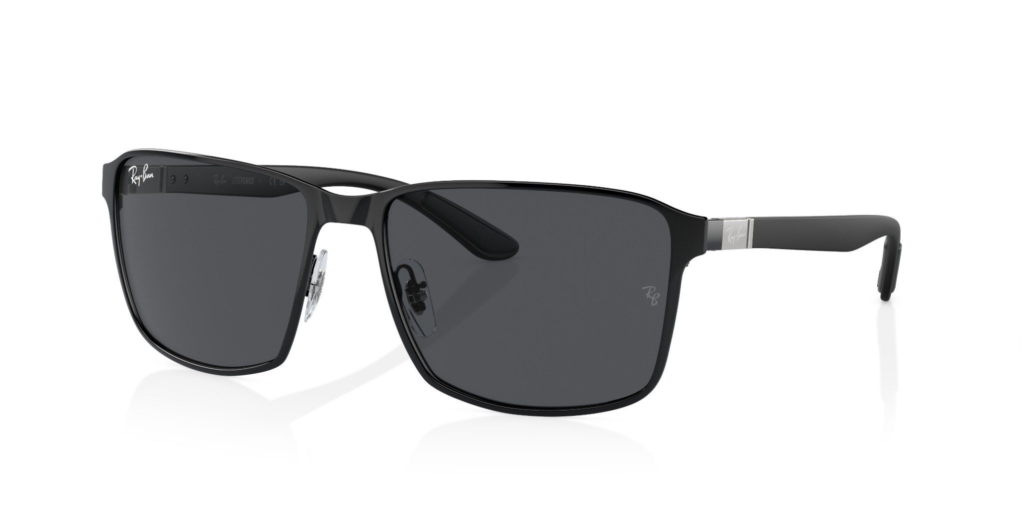 Ray-Ban Sonnenbrille RB3721 914471 (Glasfarbe: dunkelgrau) schwarz - 1 Brille
