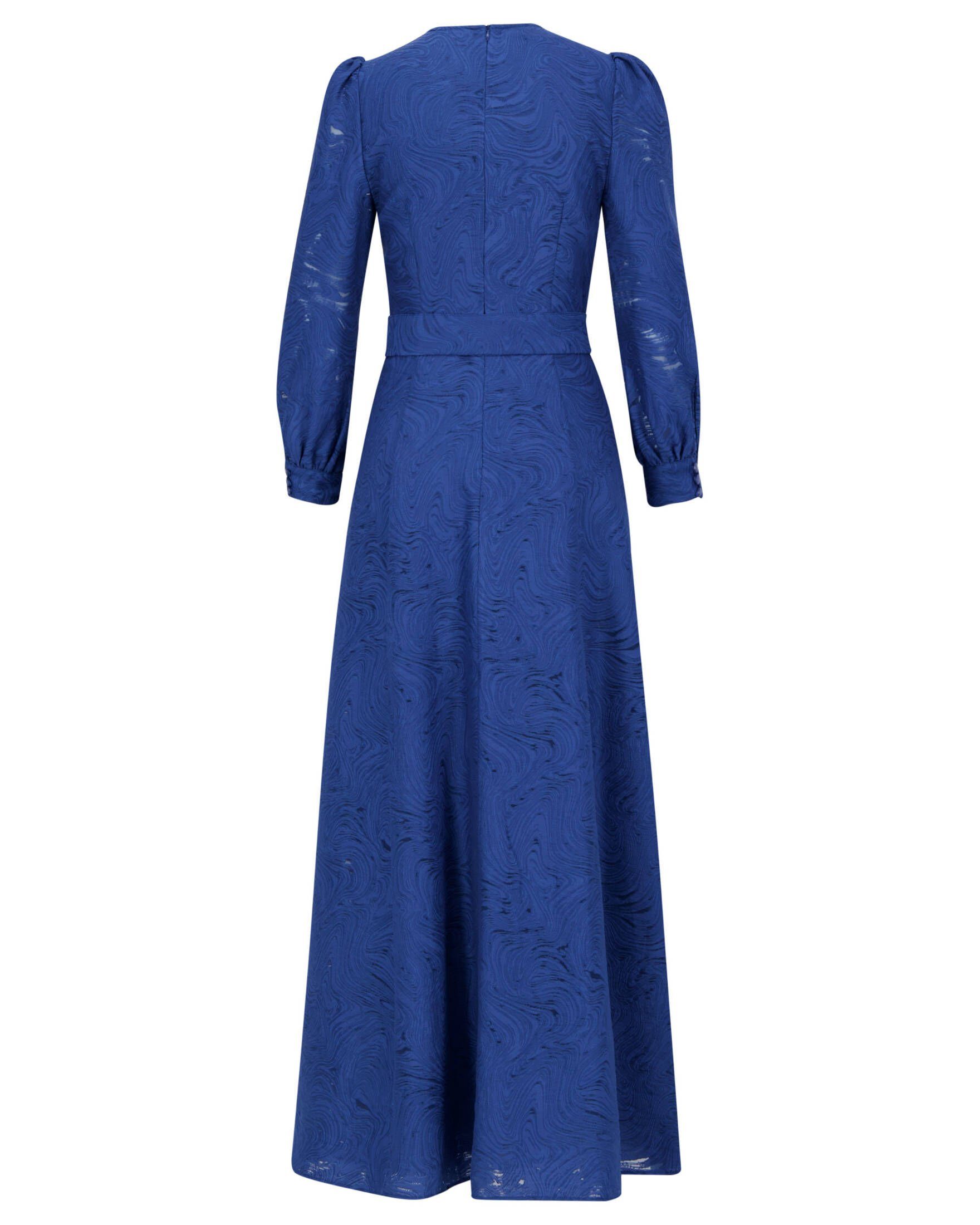 & Abendkleid (1-tlg) OAK Damen NICOLIN Kleid blau (51) IVY