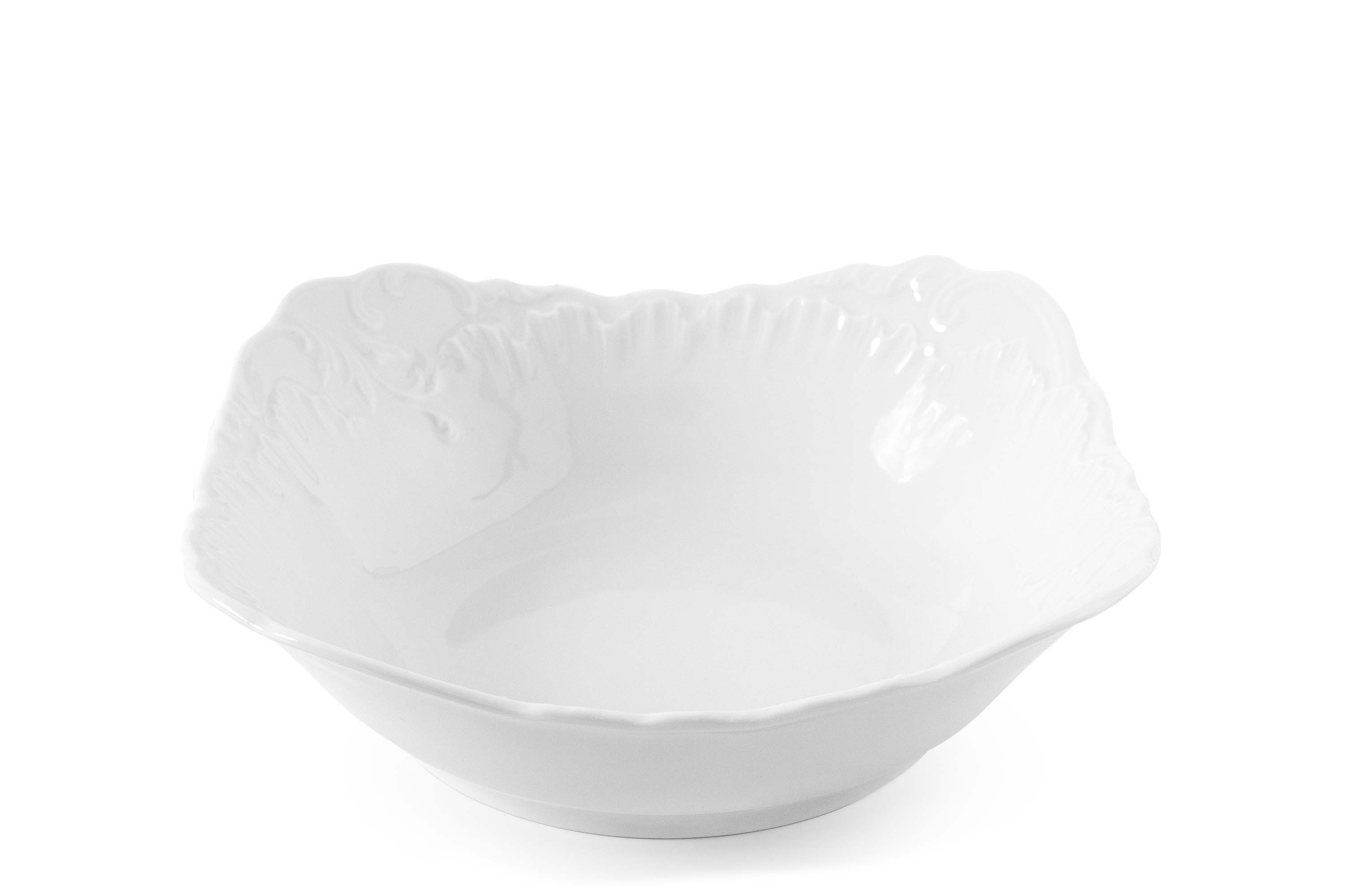 KONSIMO® Schüssel CMIELOW ROCOCO Salatschüssel, Servierschale, Porzellan, Hochwertiges Premium-Porzellan, in drei Größen