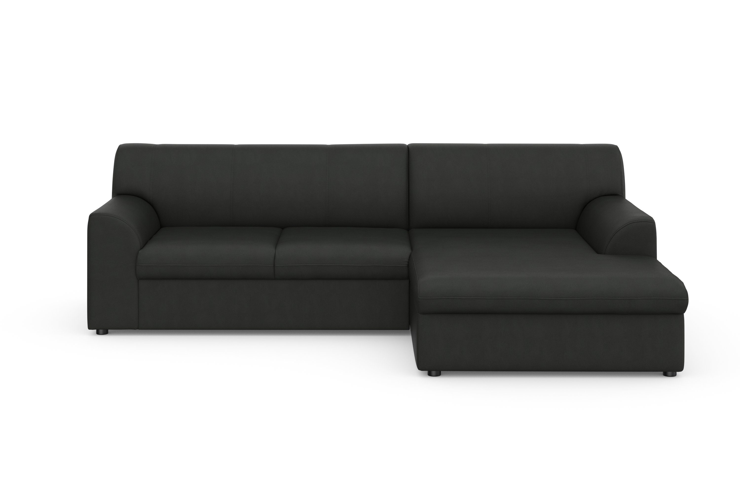 DOMO collection Ecksofa "Topper, elegant und zeitlos, kompaktes Stellmaß 24 günstig online kaufen