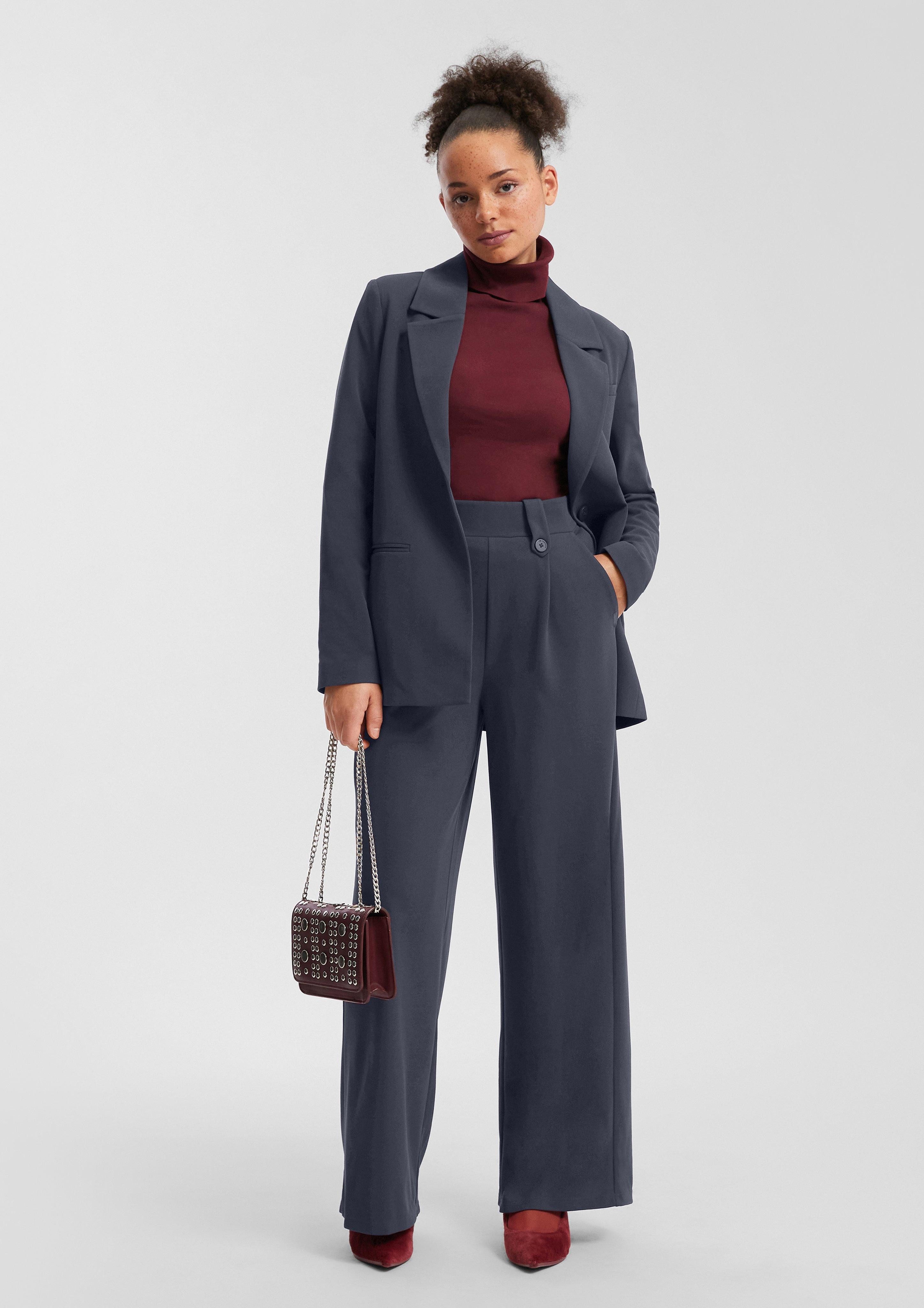 QS Jackenblazer Blazer mit Reverskragen aus günstig online kaufen