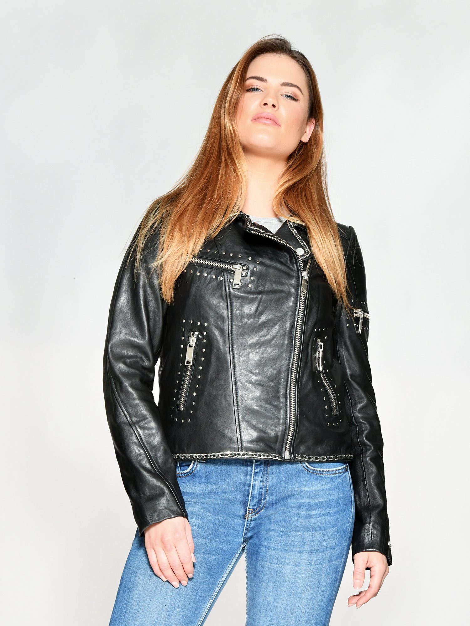Lederjacke Paria