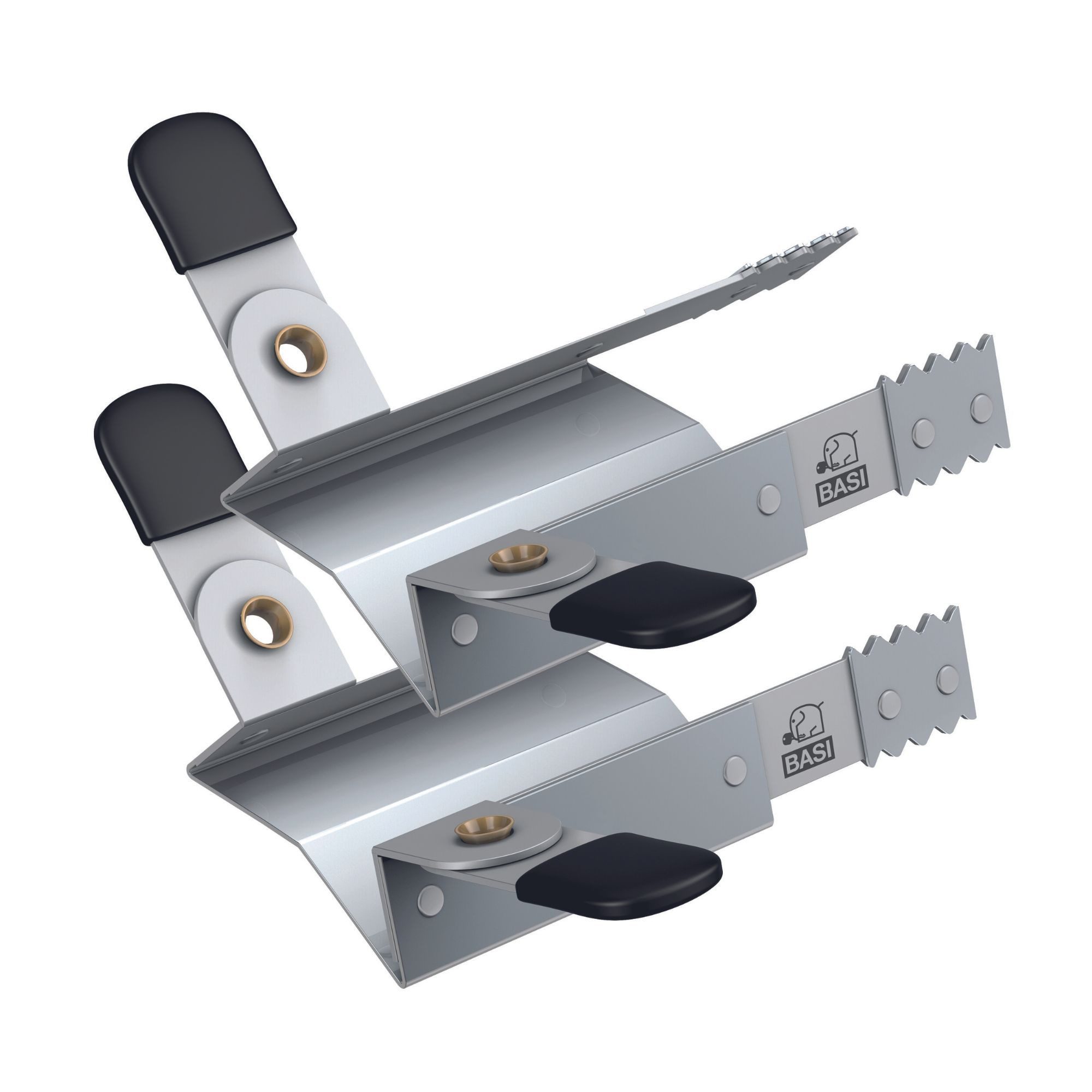 BASI Rollladensicherung Rollladenklemme, Hochschiebeschutz, Einbruchschutz (Spar-Set, 1-tlg), ohne Bohren / Schrauben, Klemmsicherung, 1 Paar (2 Stück)