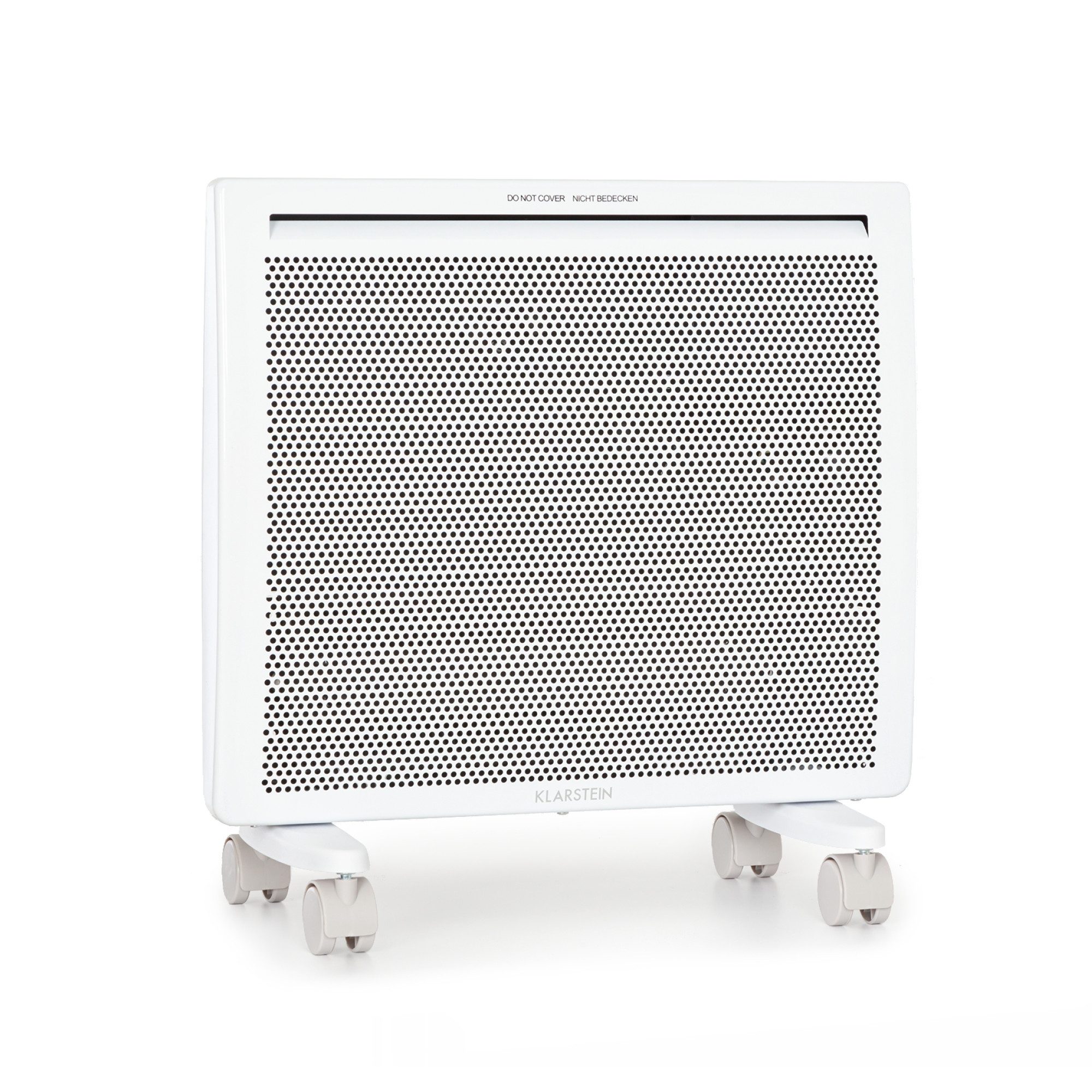Klarstein Heizstrahler Hot Spot Slimcurve Double 2-in-1 Heizgerät, elektrische Konvektor Heizung Elektrokoheizung elektrischer Heizkörper