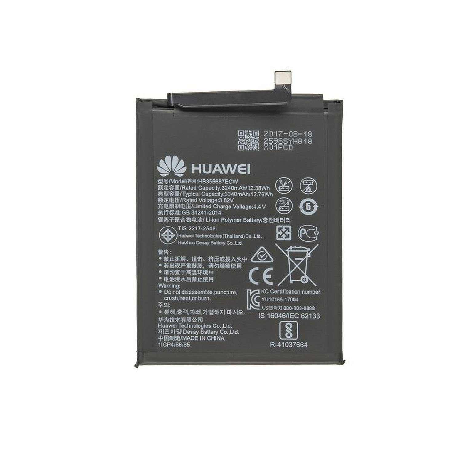 Akku Huawei für Akku Akkupacks mAh Huawei Mate Lite Original 10 3340